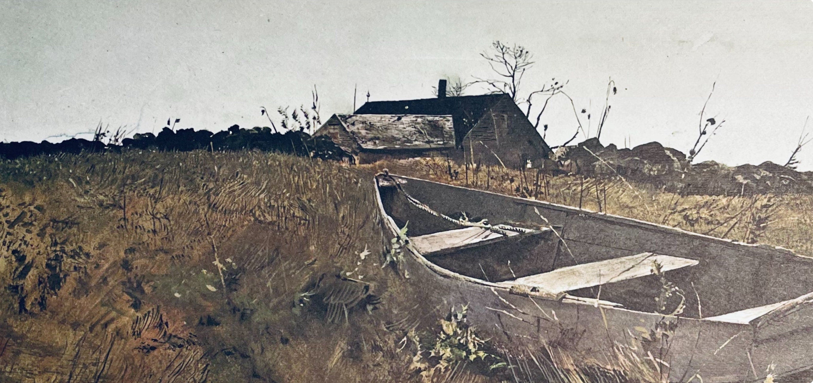 Andrew Wyeth, Teel’s Island, The Four Seasons, Limited Edition Lithograph
