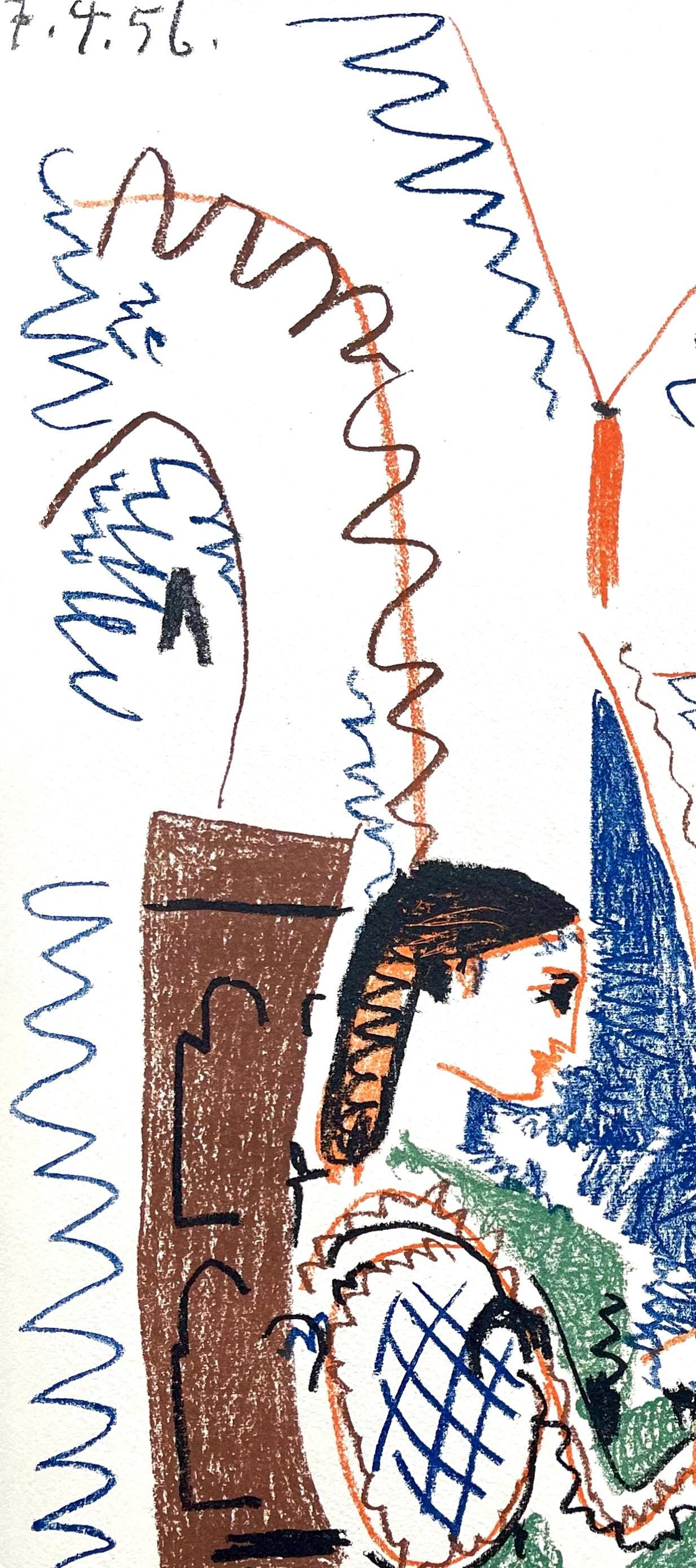 Pablo Picasso, Composition (Cramer 88), Dans l'Atelier de Picasso, Limited Edition Lithograph