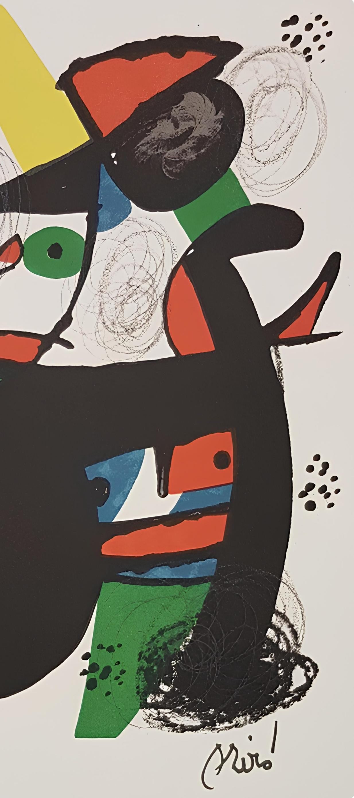 Joan Miró, Composition (Mourlot 1212-1225; Cramer 248), La mélodie acide, Limited Edition Lithograph