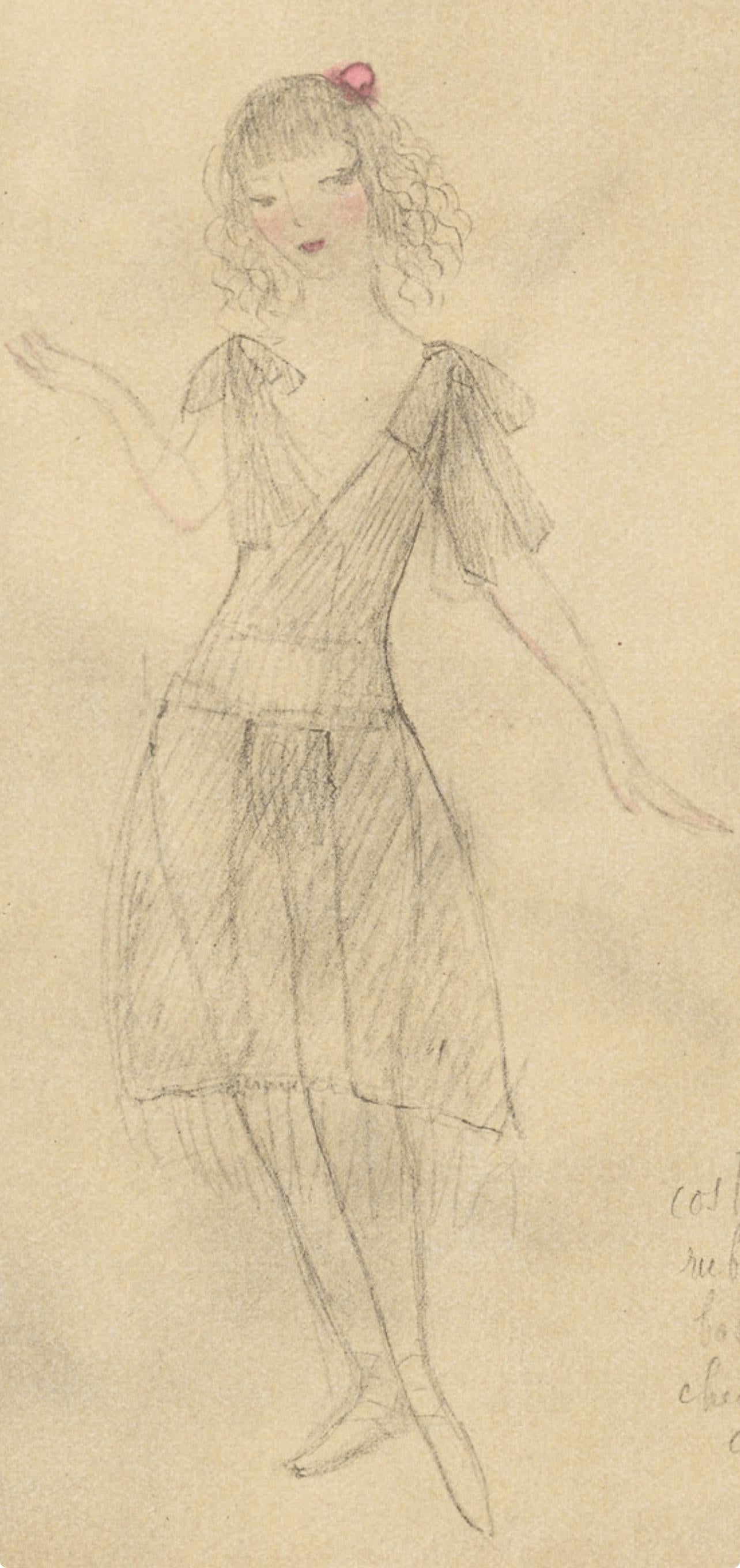 Marie Laurencin, Composition, Les Biches, Limited Edition Lithograph