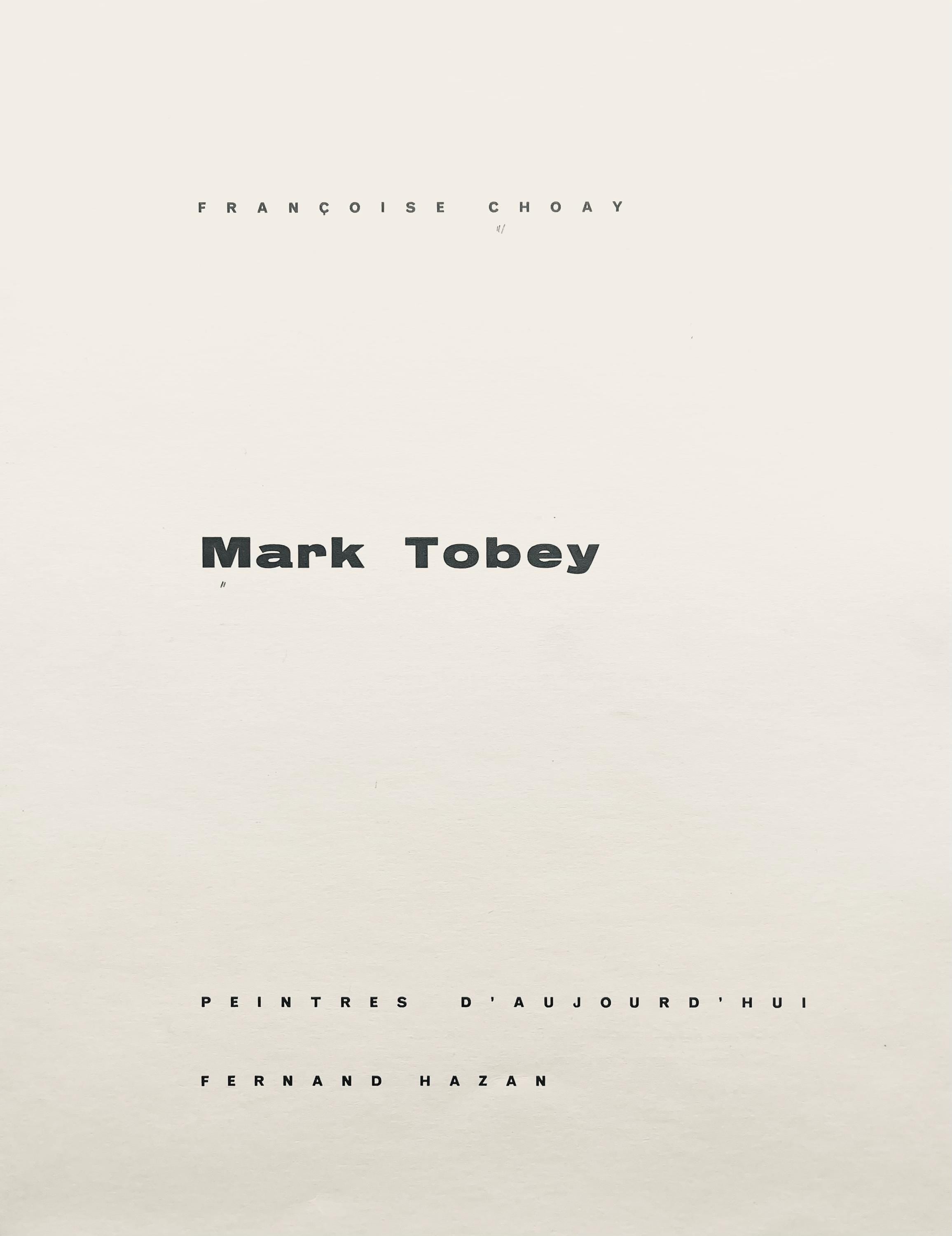 Mark Tobey, Composition, Mark Tobey, Peintres d'aujourd'hui, Limited Edition Lithograph