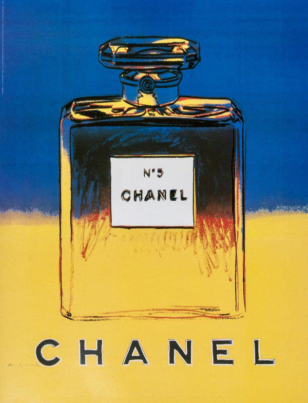 Andy Warhol, Chanel No. 5, Official Edition Chanel Ltd. Advertising Campaign Lithograph, 1997