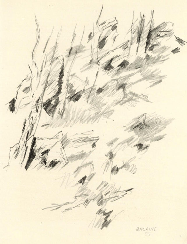 Jean Bazaine, Composition, XXe siècle, Limited Edition Lithograph