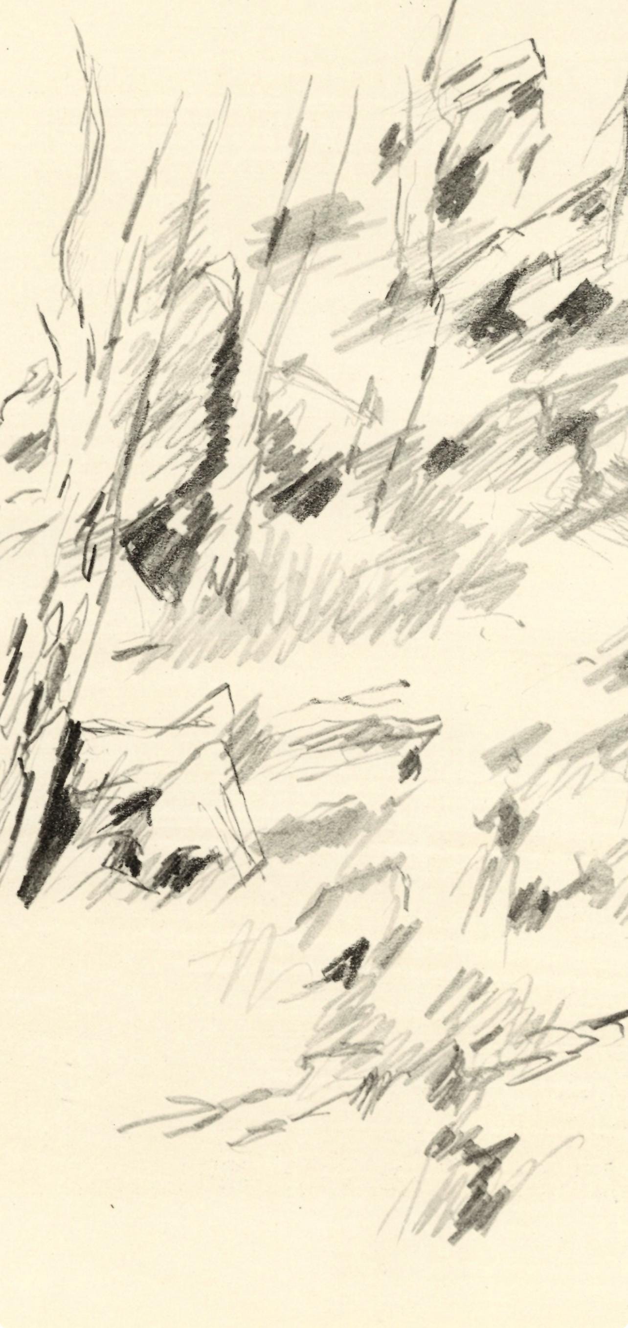Jean Bazaine, Composition, XXe siècle, Limited Edition Lithograph