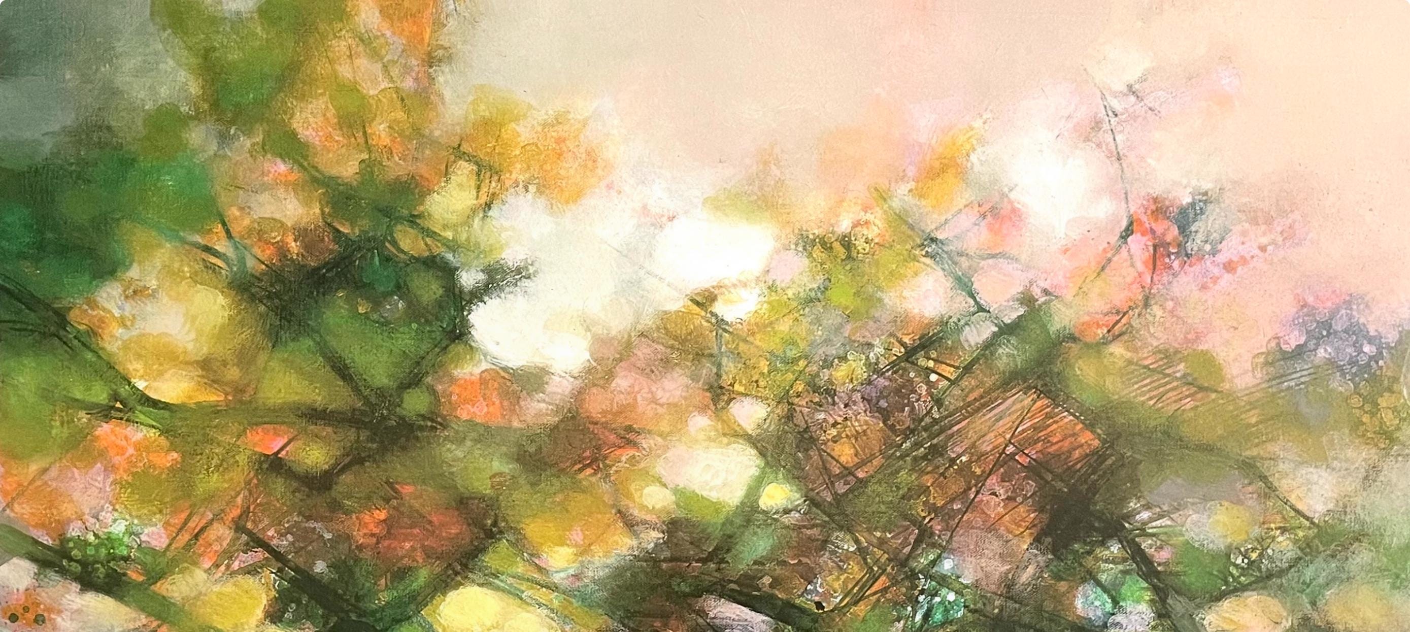 Camille Hilaire, Verger d'Été, Original Edition Offset Lithograph