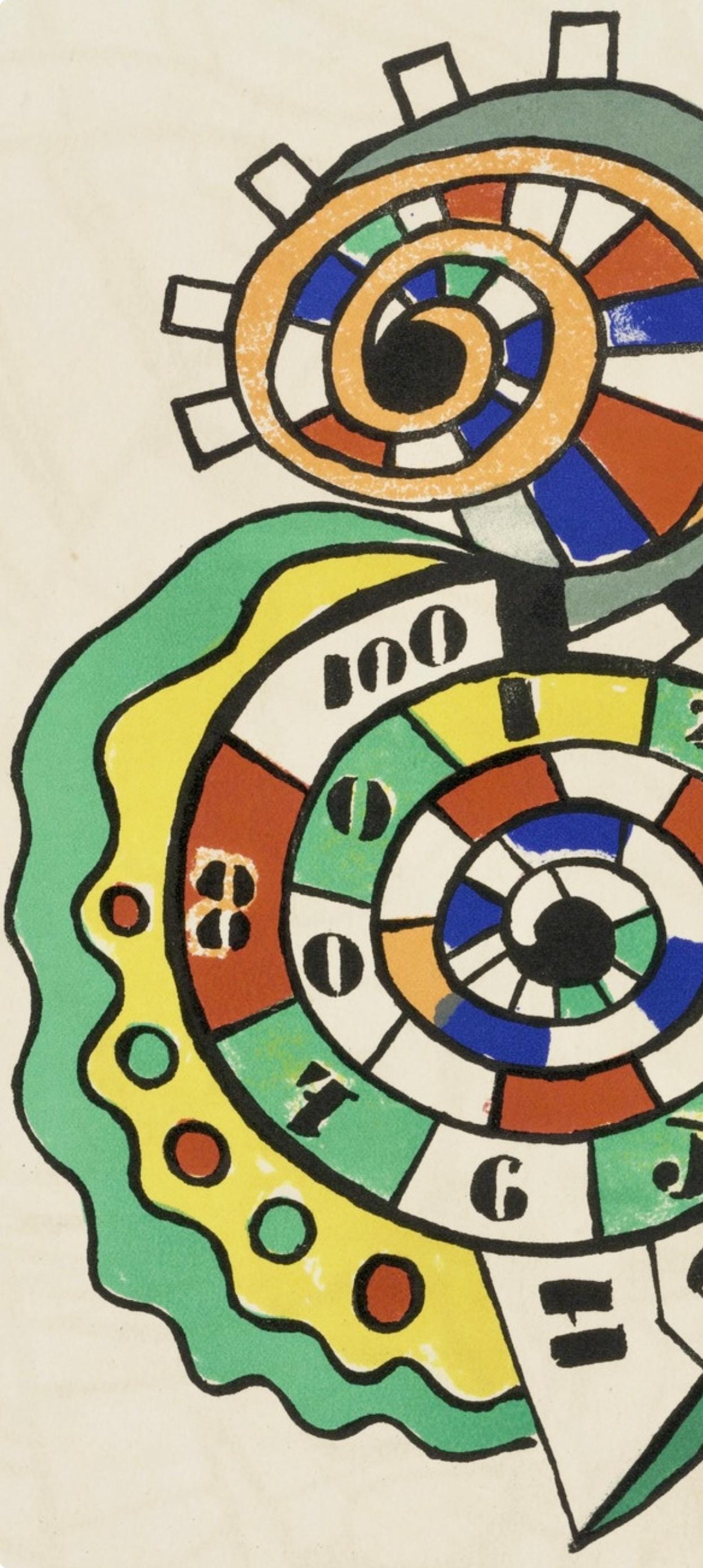 Fernand Léger, Composition, Cirque, Lithographies Originales, Limited Edition Lithograph