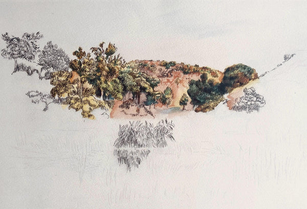 Pierre-Auguste Renoir, Composition, Seize Aquarelles et Sanguines de Renoir, Limited Edition Lithograph