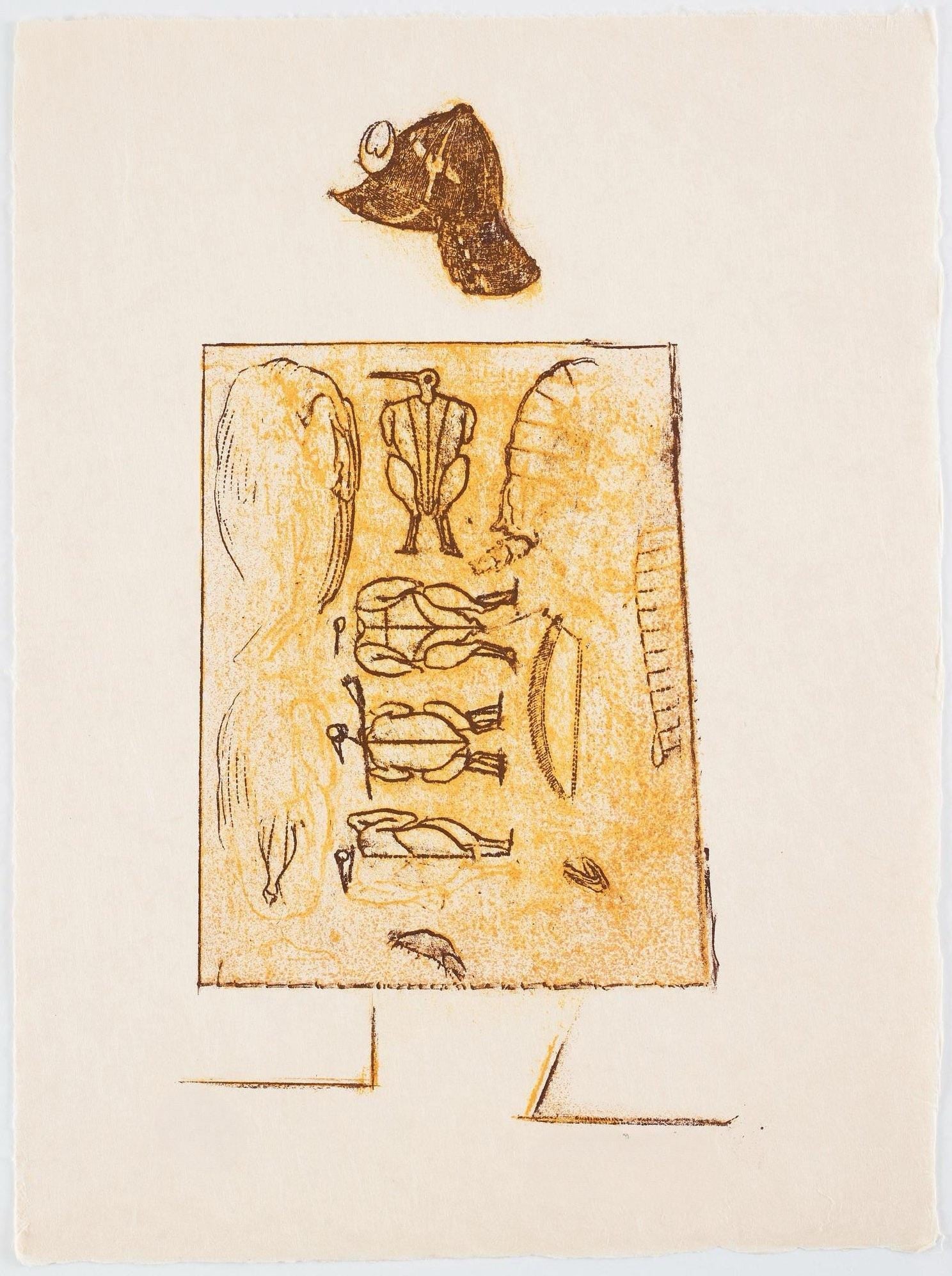 Max Ernst, Composition (Spies/Leppien 218), La Ballade du Soldat, Limited Edition Lithograph