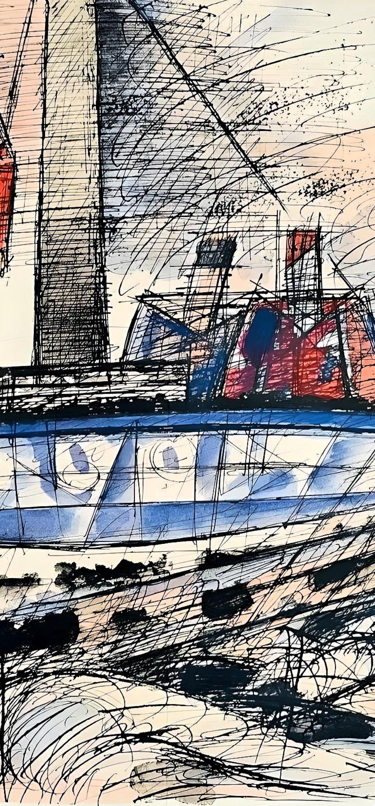Marcel Gromaire, Composition, Éloge de Gromaire, Limited Edition Lithograph
