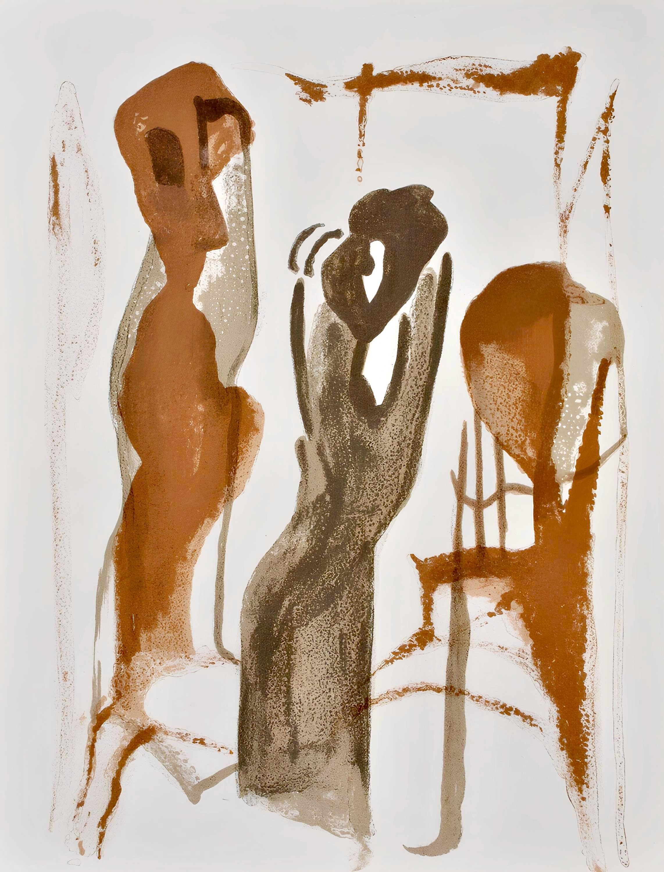 Francisco Borès, Composition, Œuvres complètes d'Albert Camus, Limited Edition Lithograph