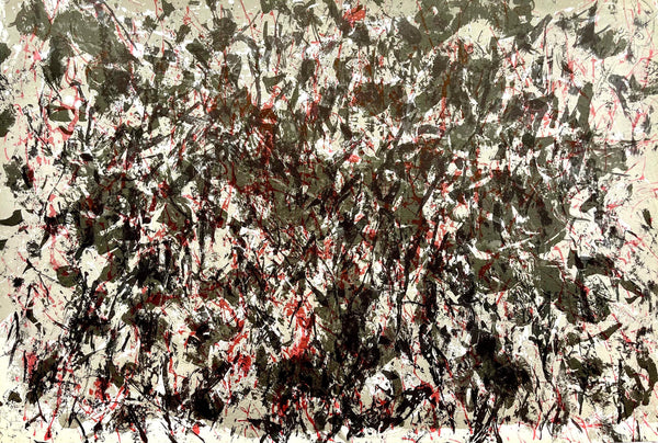 François Fiedler, Composition, Derrière le miroir, Limited Edition Lithograph