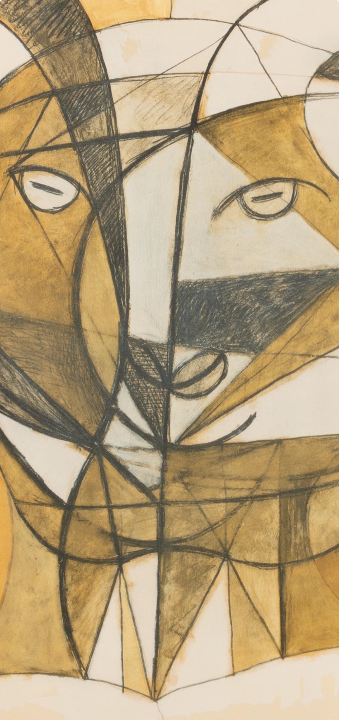Pablo Picasso, Composition, Faunes et Flore d'Antibes, Limited Edition Lithograph