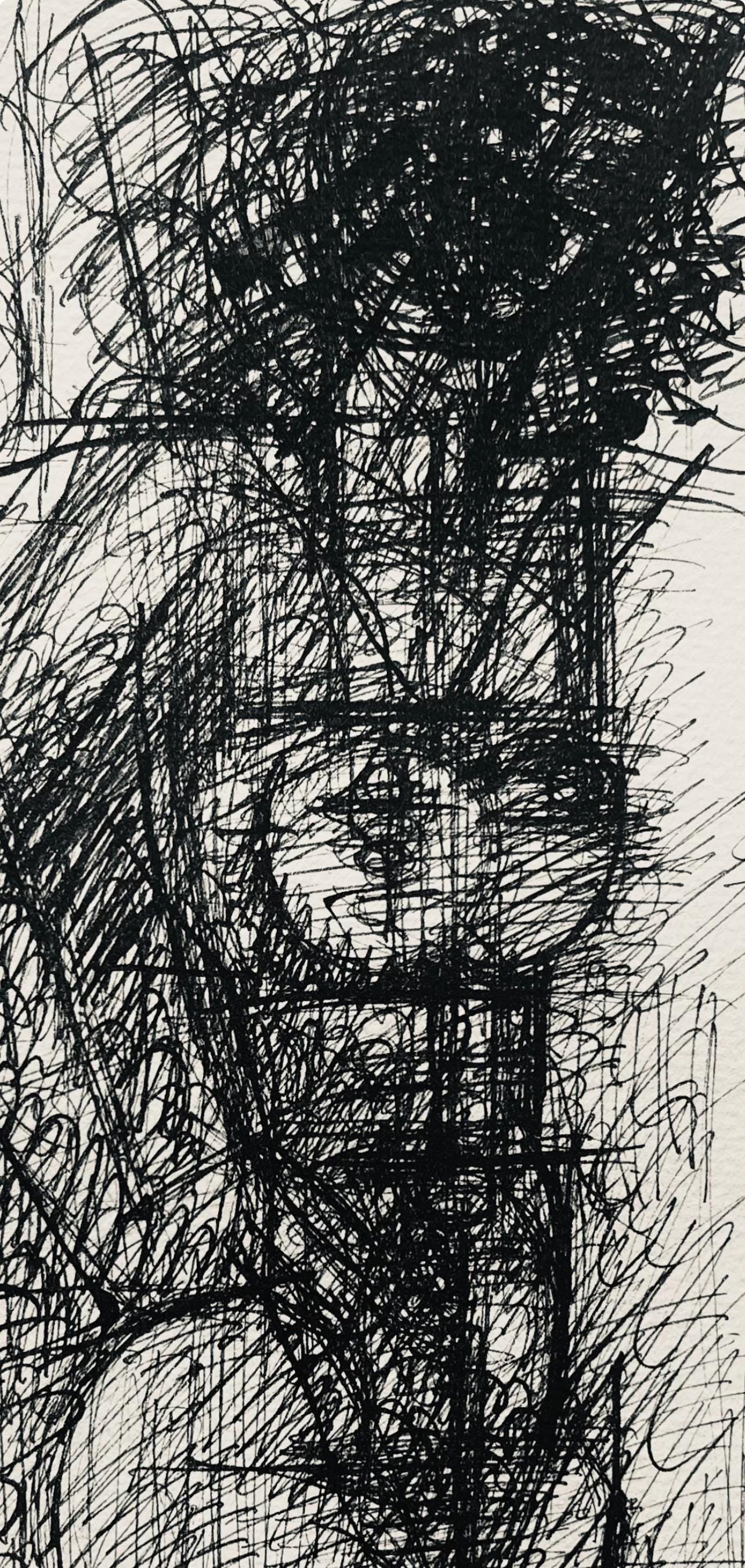 Marcel Gromaire, Composition, Gromaire, Limited Edition Lithograph