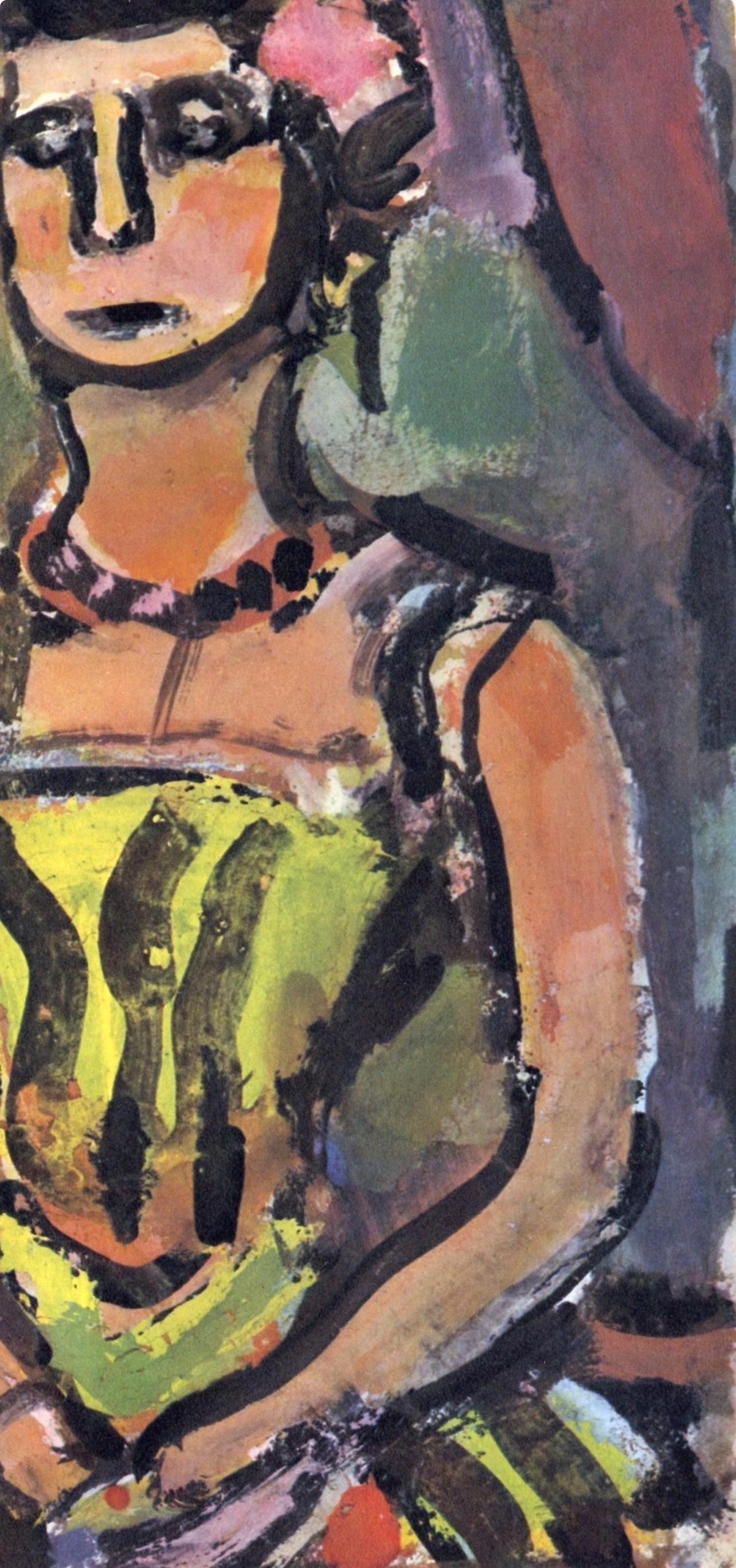 Georges Rouault, Composition, Divertissement, Limited Edition Lithograph