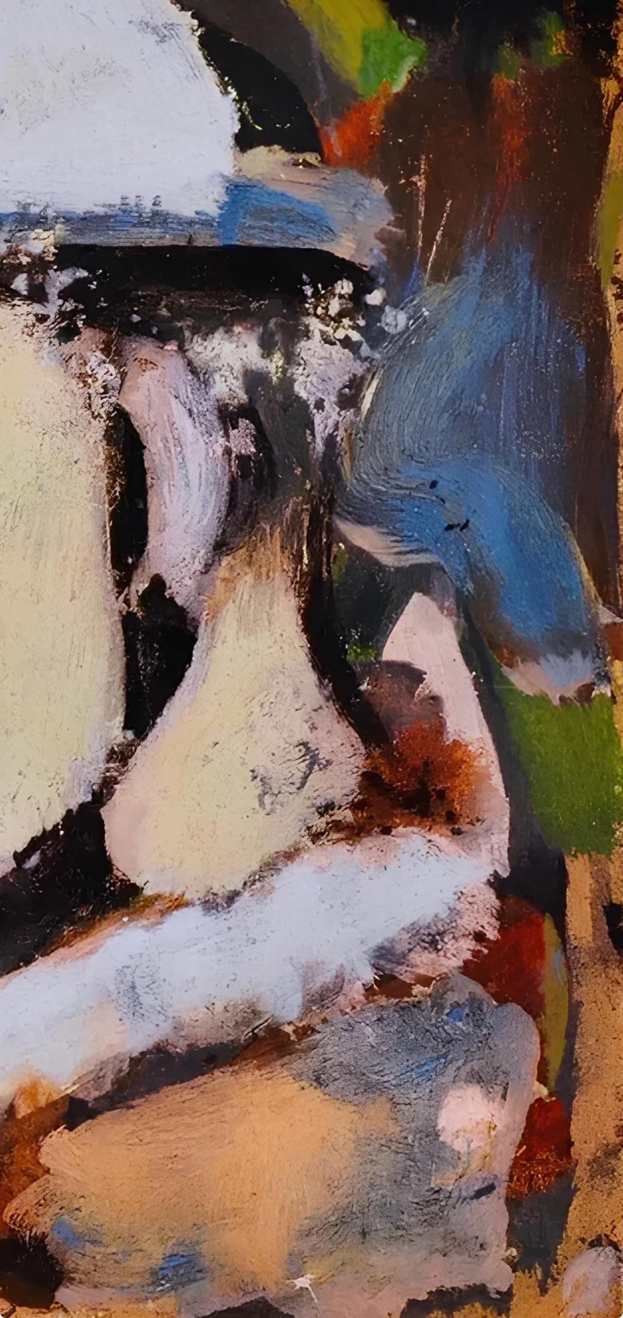 Georges Rouault, Composition, Visages, dix études de l'Atelier reproduites en fac-similés, Limited Edition Lithograph