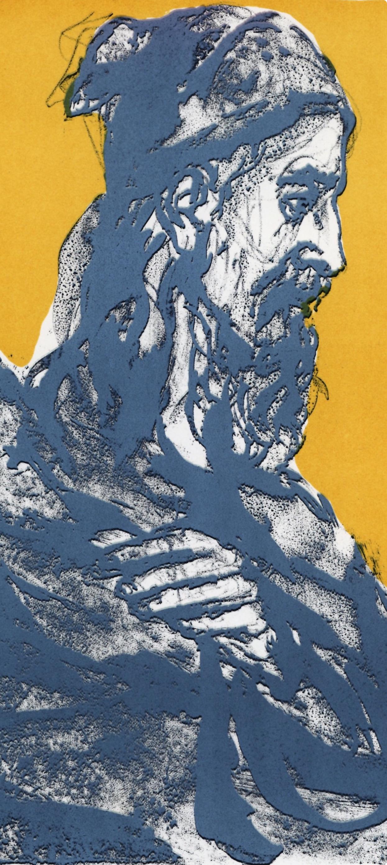 Walter Spitzer, Composition, L'Odyssée, Limited Edition Lithograph