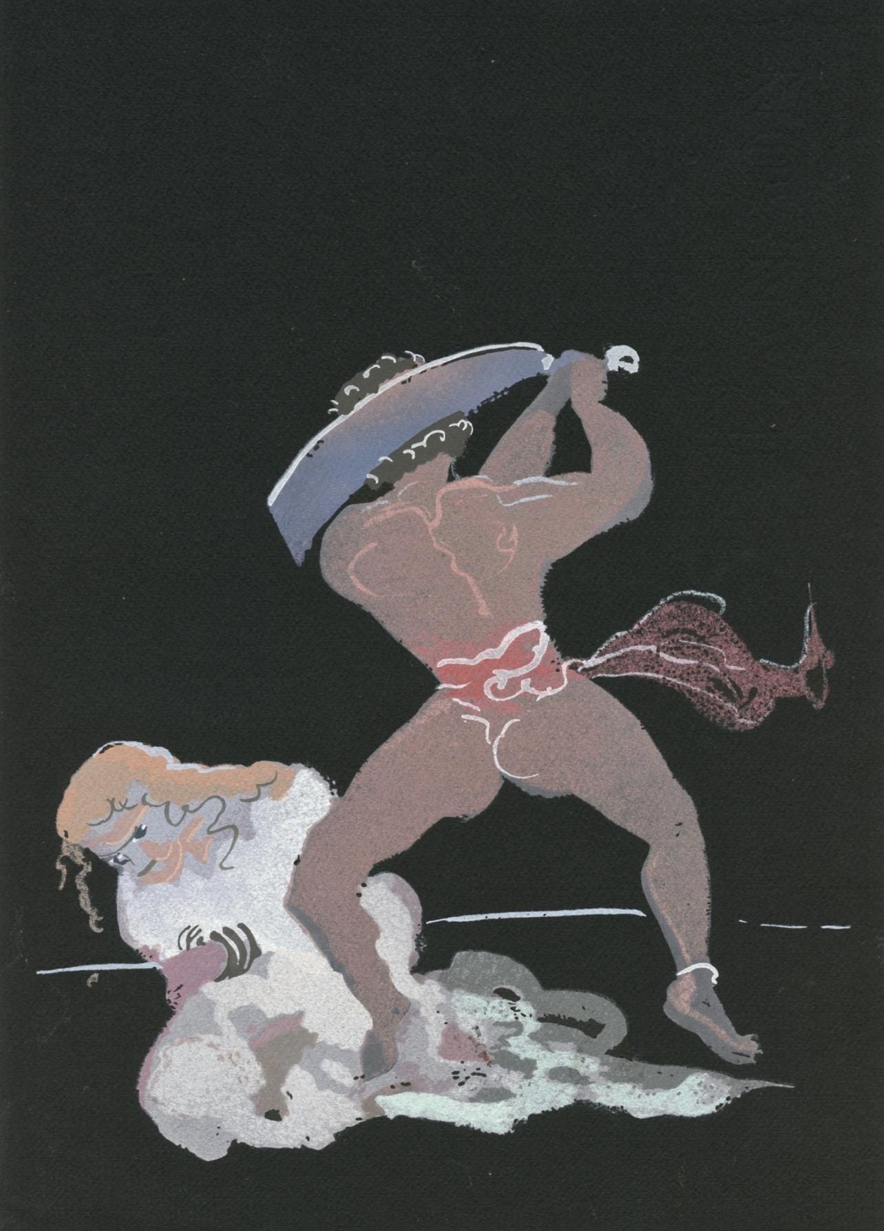 André Derain, Composition, Salomé, Limited Edition Lithograph