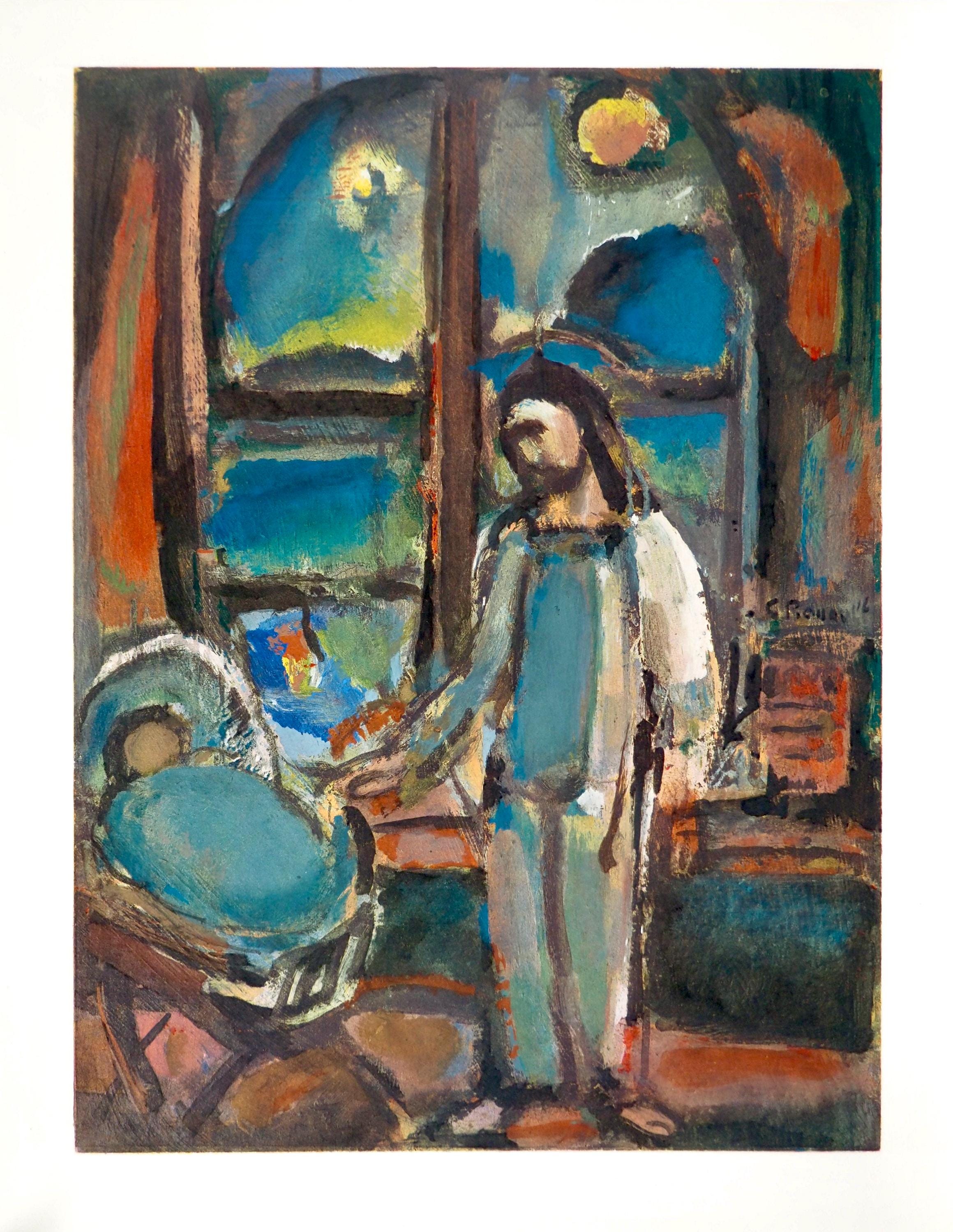 Georges Rouault, Composition, Stella Vespertina, Limited Edition Héliogravure