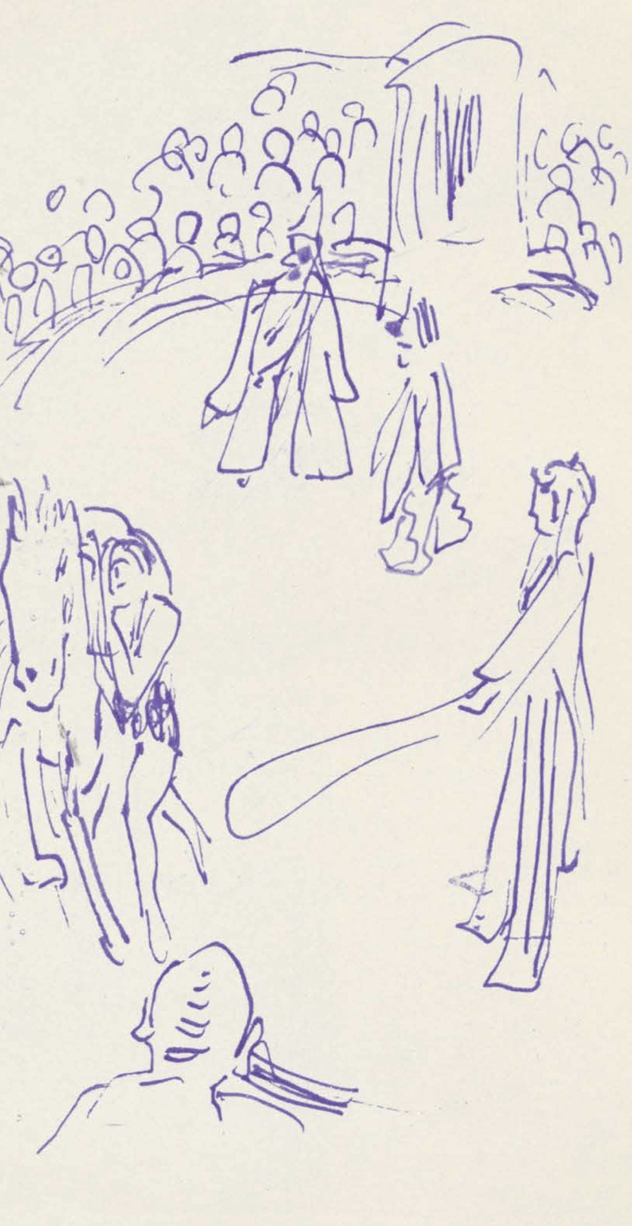 Pierre Bonnard, Composition (Terrasse 54), Pierre Bonnard Correspondences, Limited Edition Lithograph