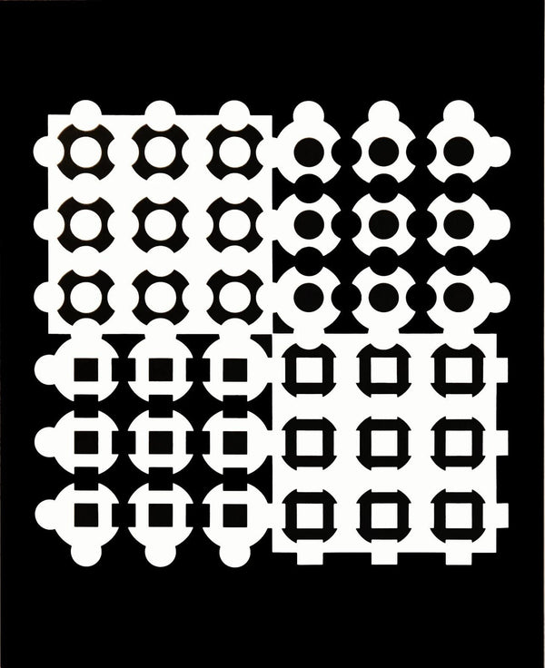 Victor Vasarely, Composition, Corpusculaires, Limited Edition Héliogravure