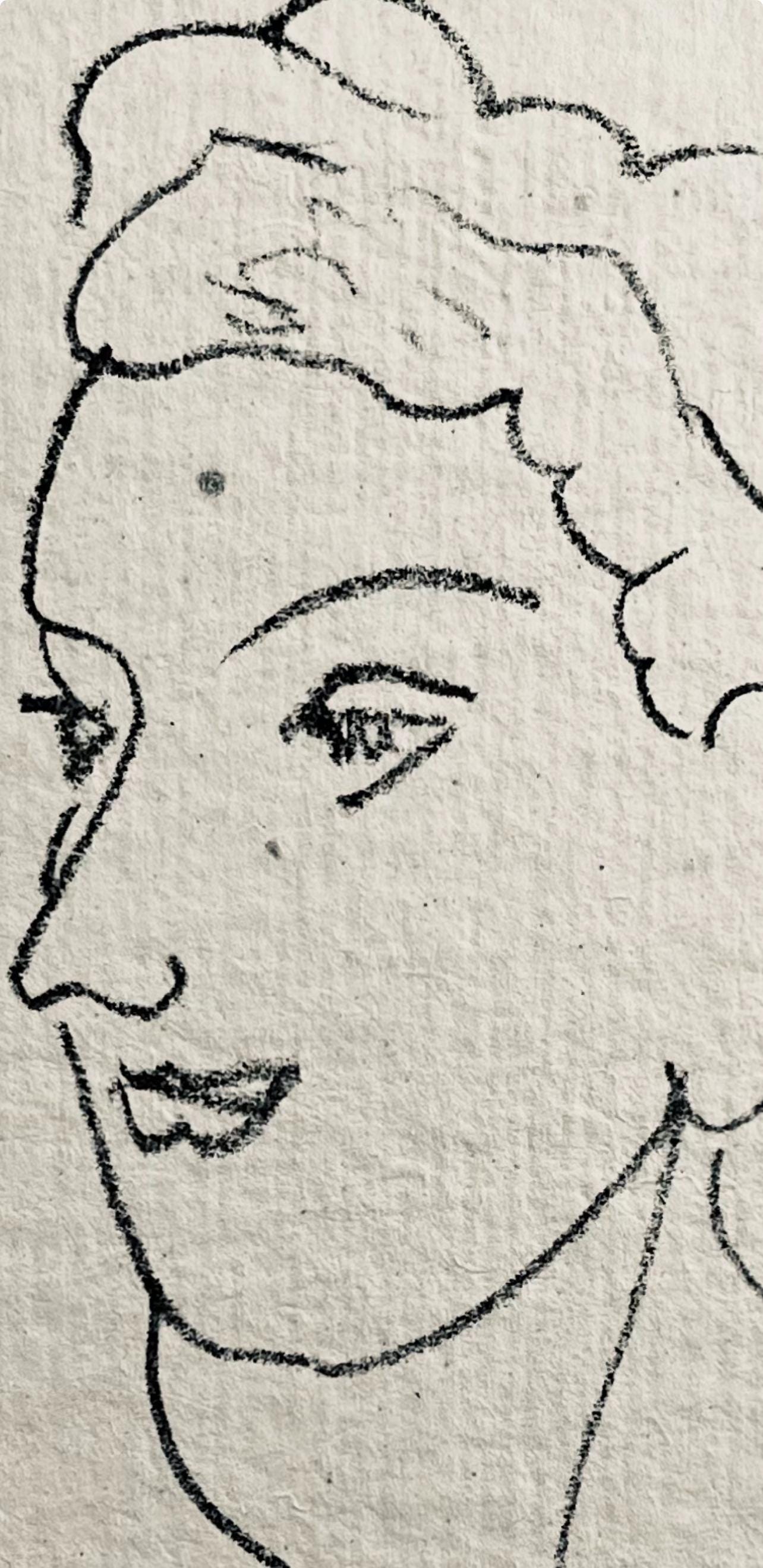 Henri Matisse, Lithographie III (Duthuit 20), Repli, Gravures de Henri Matisse, Limited Edition Lithograph