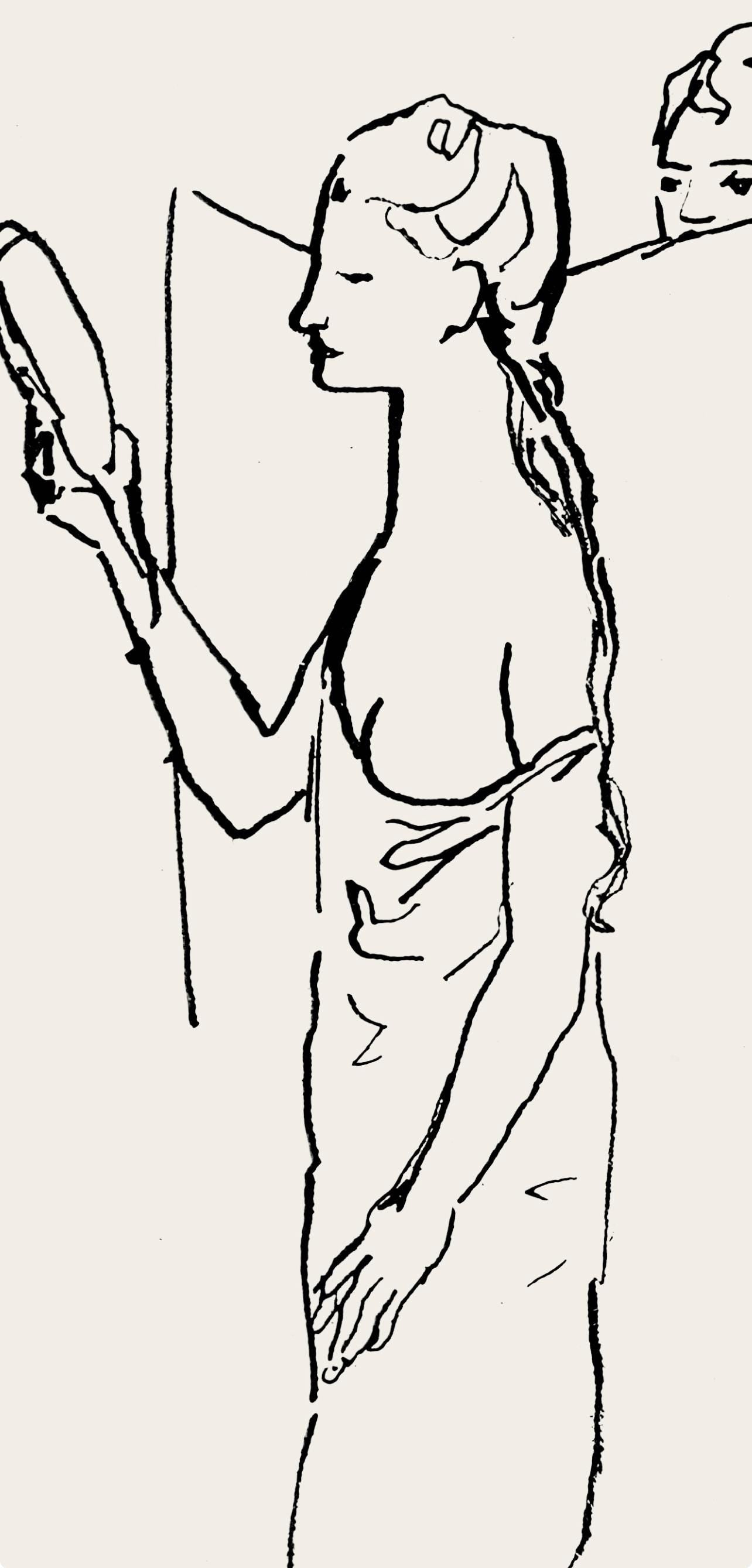 Pablo Picasso, Composition (Hodorisch B2), Le manuscrit trouvé dans un chapeau, Limited Edition Lithograph