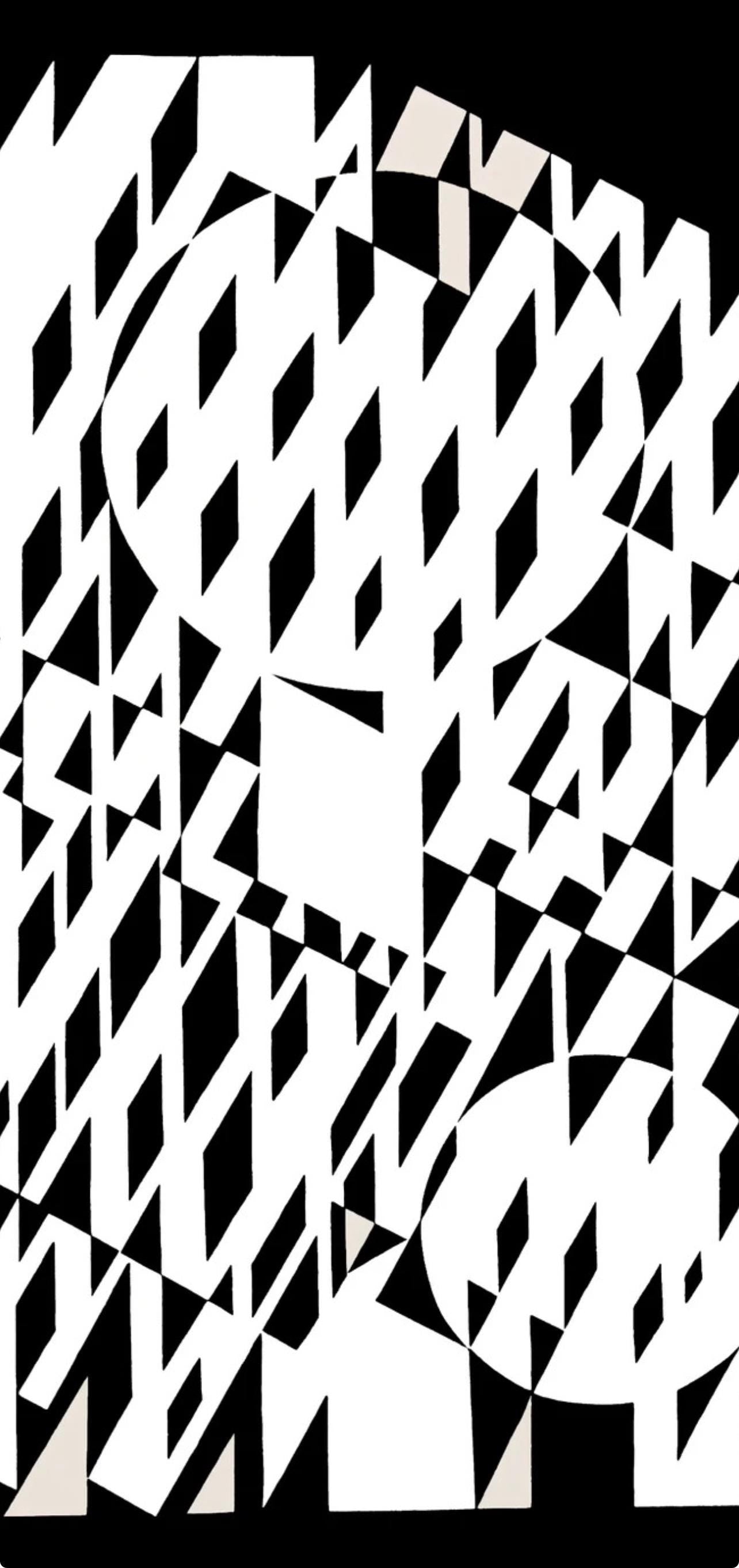 Victor Vasarely, Composition, Croisées, Limited Edition Héliogravure