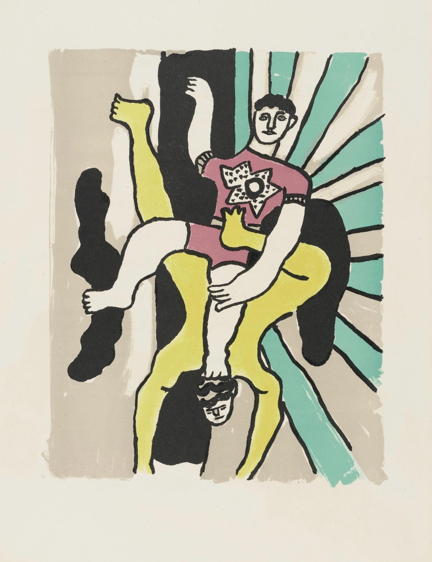 Fernand Léger, Composition, Cirque, Lithographies Originales, Limited Edition Lithograph