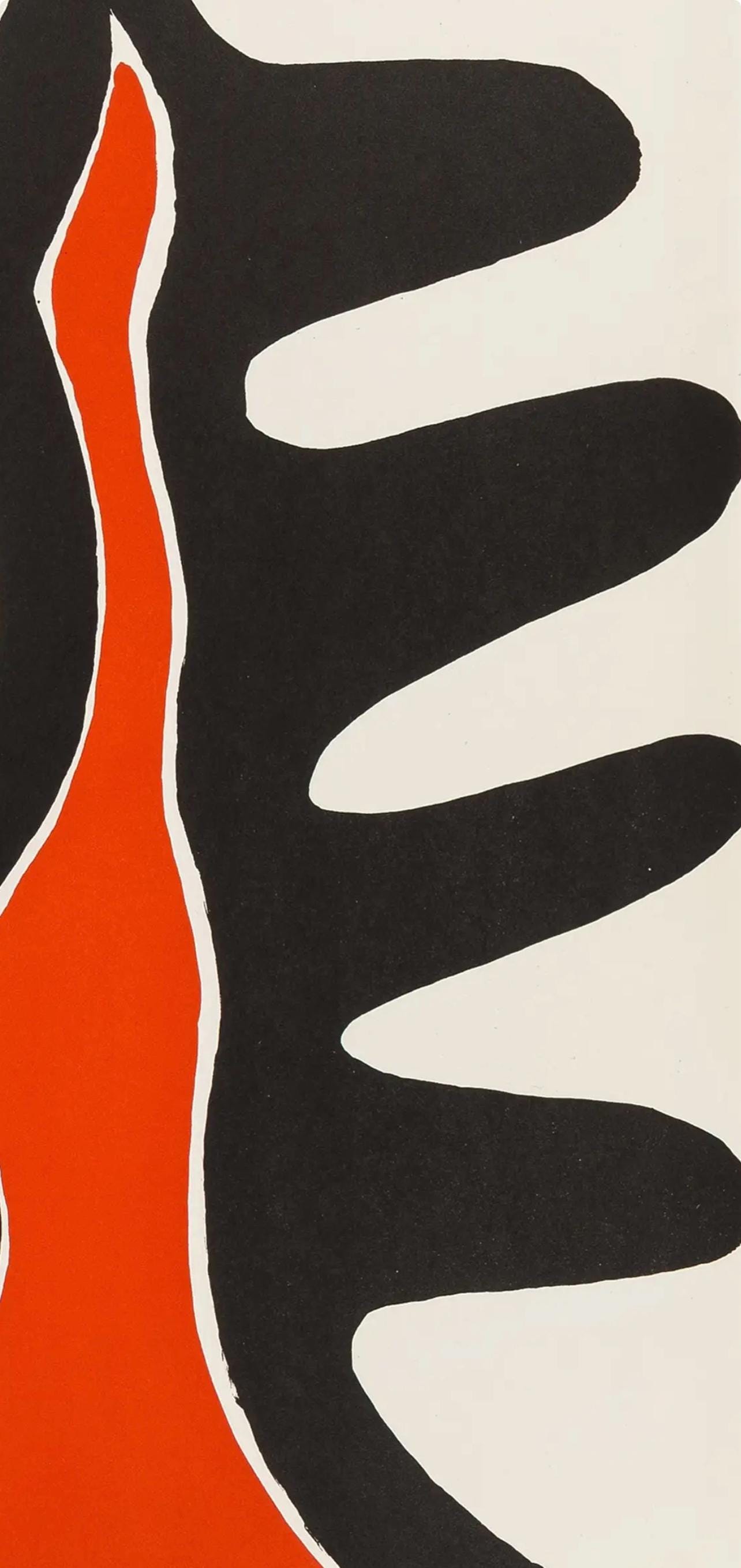 Alexander Calder, Composition, Derrière le miroir, Limited Edition Lithograph
