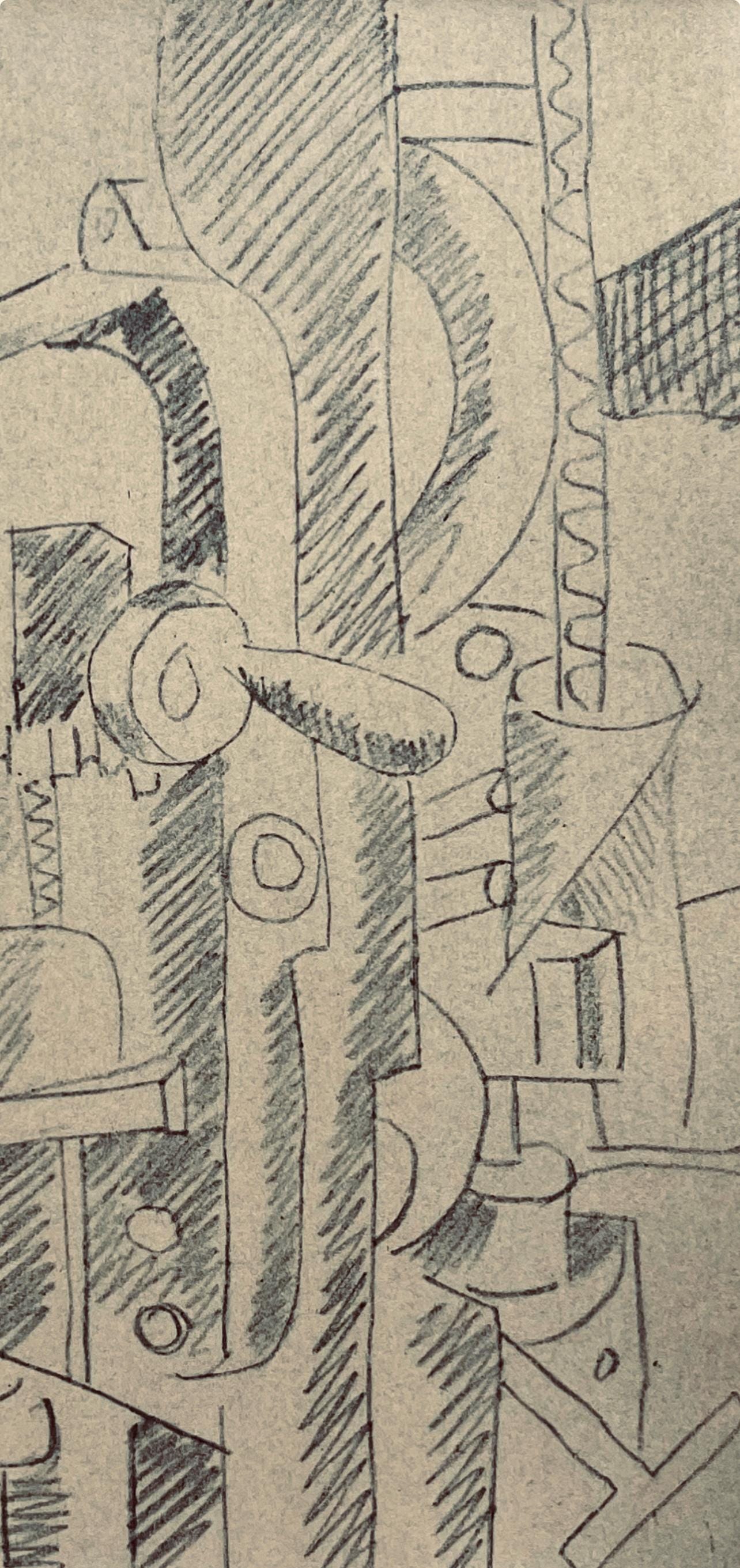 Fernand Léger, Elements Mécaniques, Fernand Léger, Dessins de Guerre, Limited Edition Lithograph