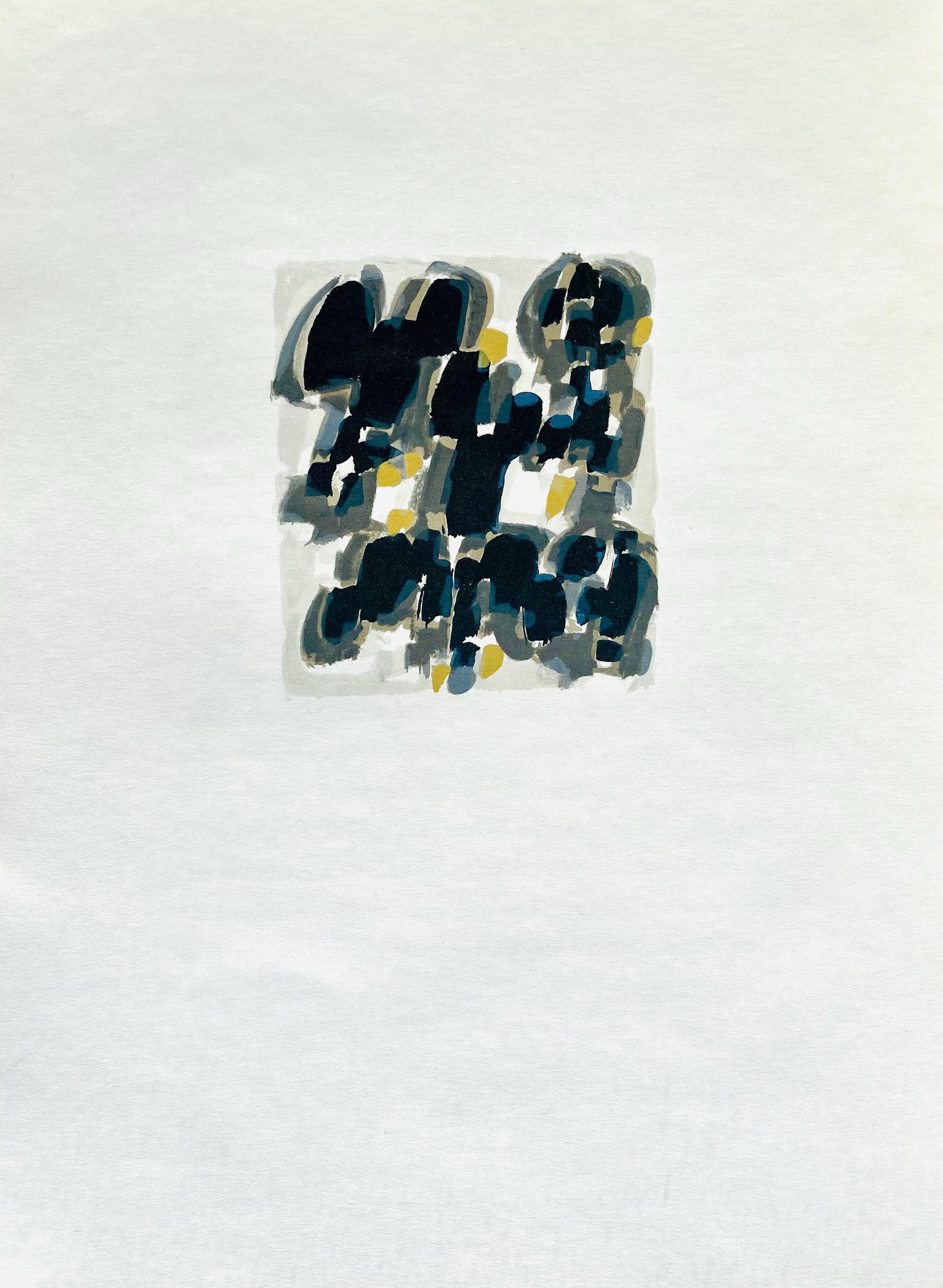 Raoul Ubac, Composition, Derrière le miroir, Limited Edition Lithograph