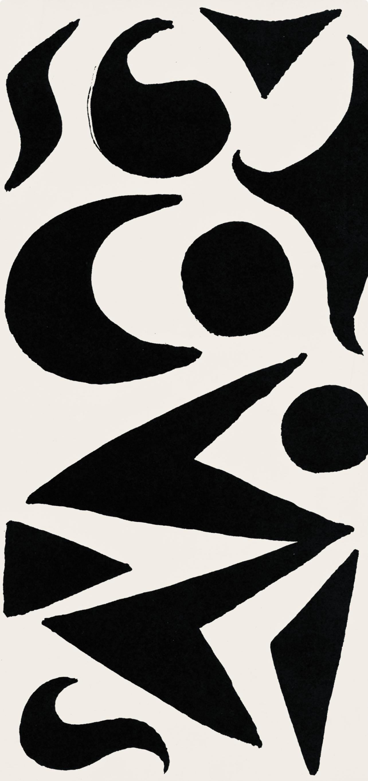 Alexander Calder, Composition, Calder, Musée National d'Art Moderne, Limited Edition Lithograph