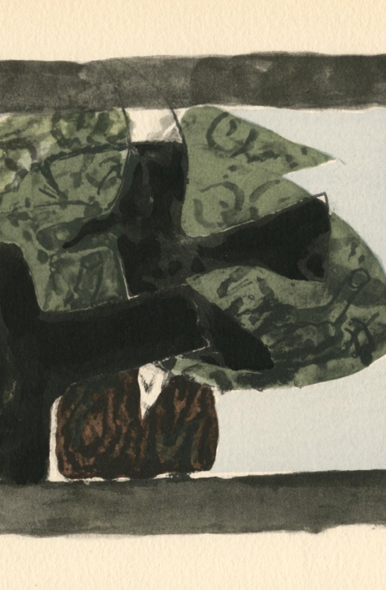 Georges Braque, L'arbre, Georges Braque le solitaire, XXe siècle, Limited Edition Lithograph