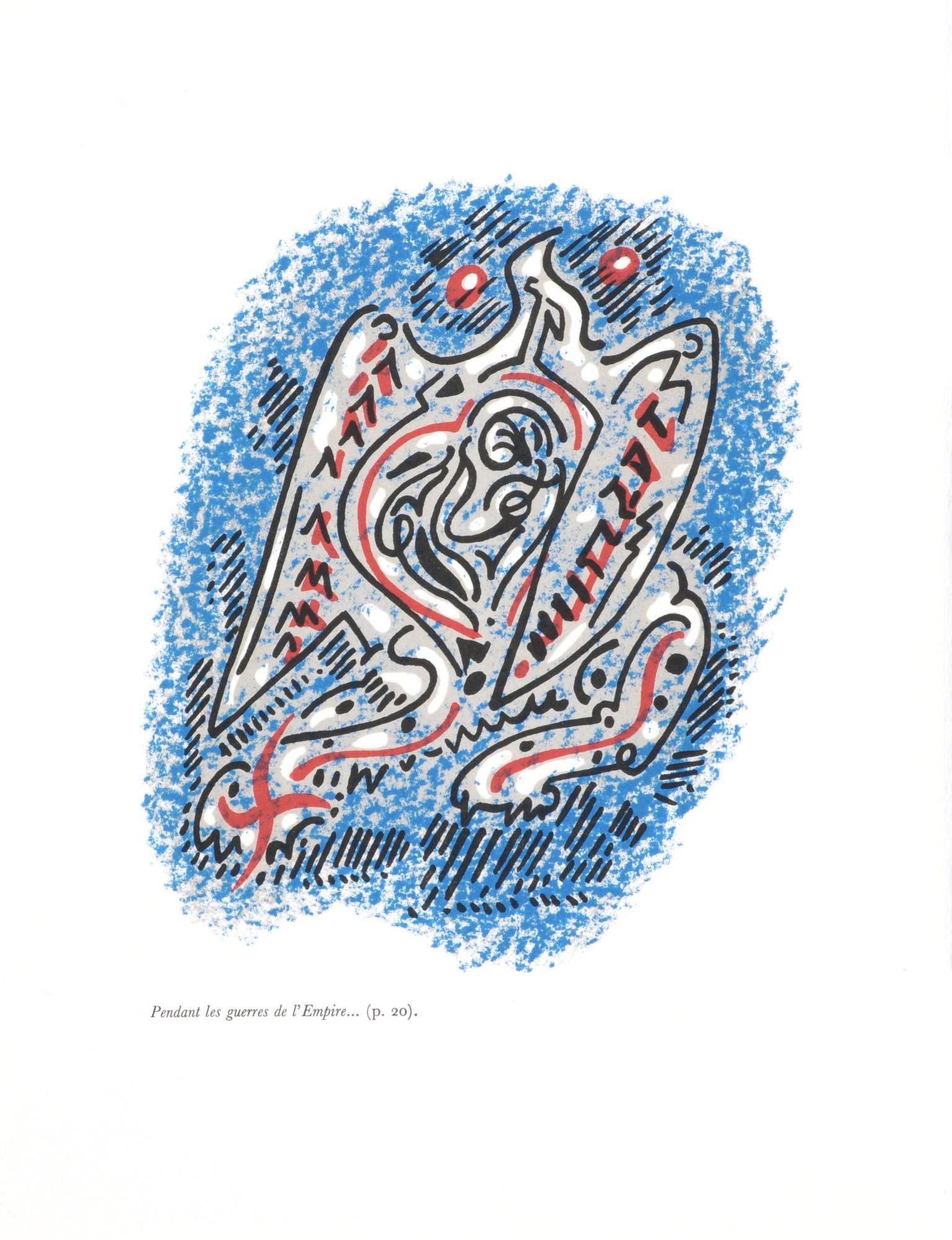 André Masson, Composition (Cramer 97), Une Étoile de Craie, Limited Edition Lithograph