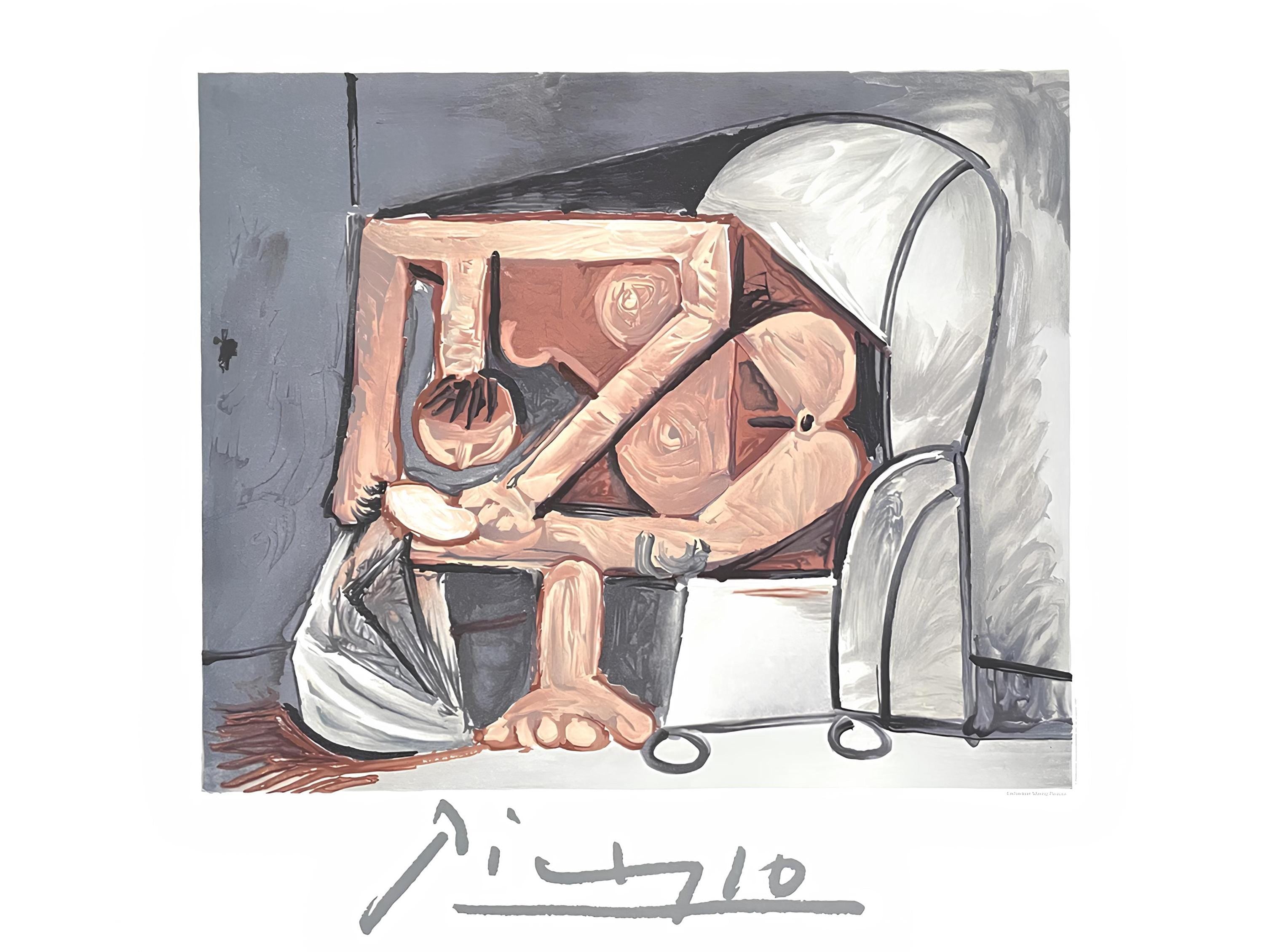 Pablo Picasso, La femme à la toilette, Marina Picasso Collection, Official Limited Edition Lithograph