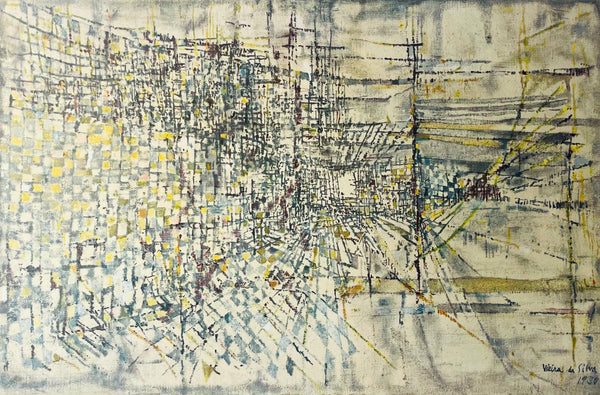 Vieira da Silva, Composition, Vieira da Silva, Peintres d'aujourd'hui, Limited Edition Lithograph