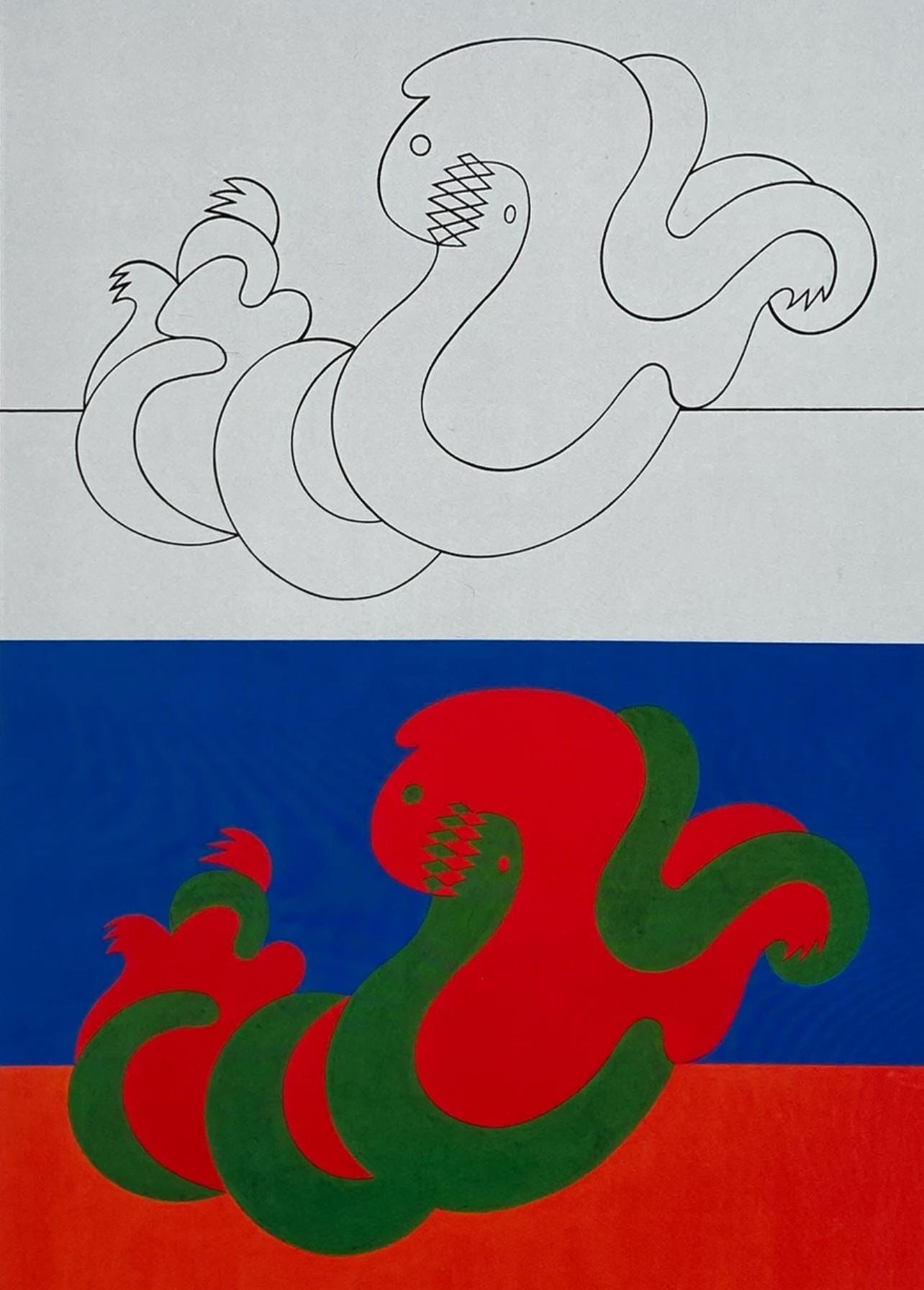 Victor Vasarely, Composition, Graphismes III, Limited Edition Héliogravure