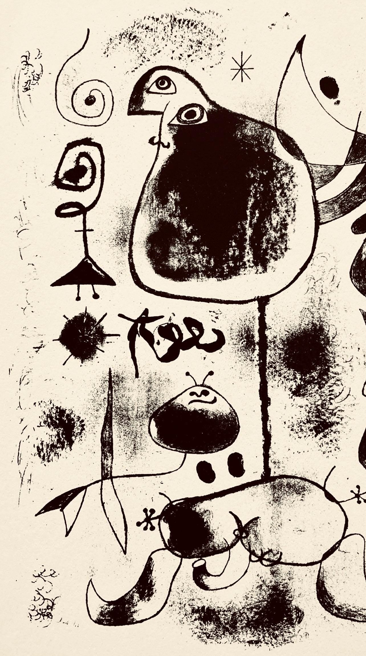 Joan Miró, Composition, The Prints of Joan Miro, Limited Edition Etching