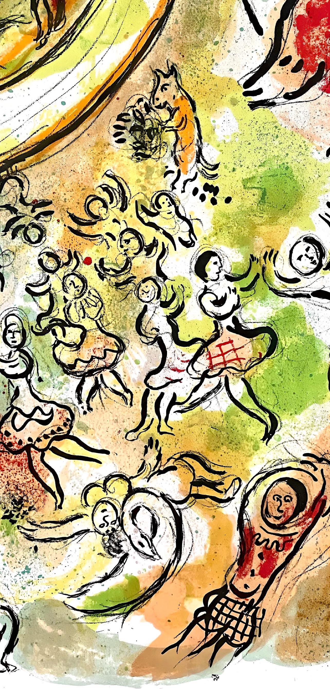 Marc Chagall, Composition (Cramer 61), Le Plafond de l'Opéra de Paris, Limited Edition Lithograph