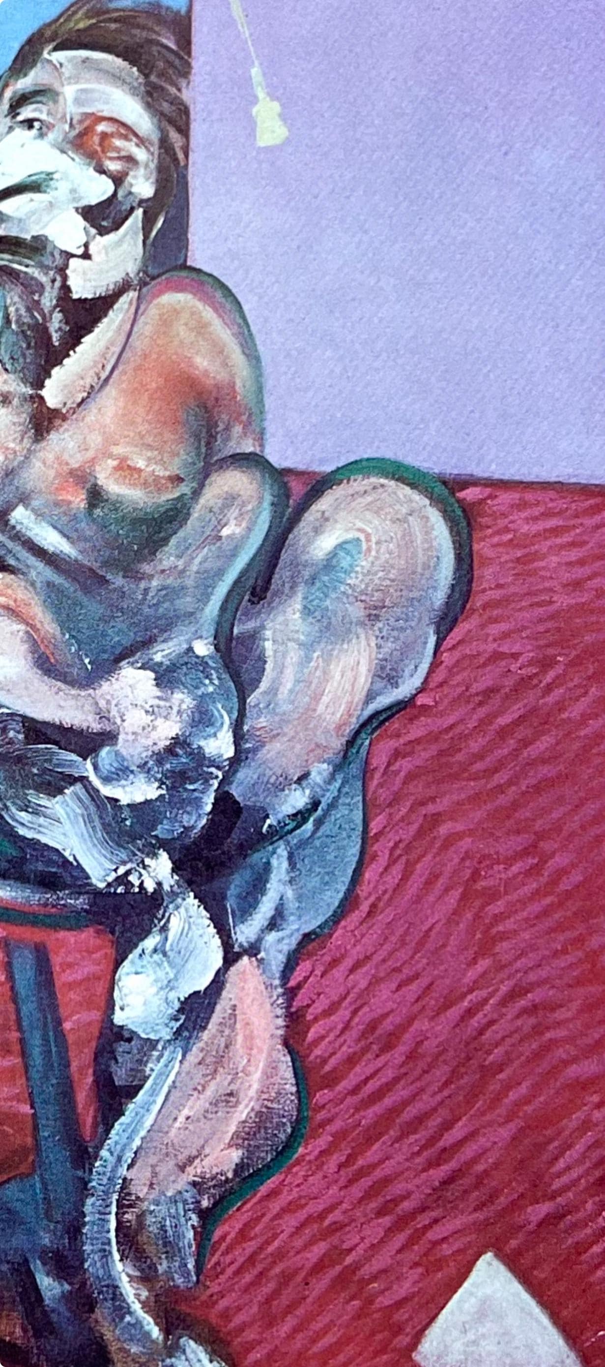 Francis Bacon, Portrait of George Dyer Talking, Derrière le miroir, Limited Edition Lithograph