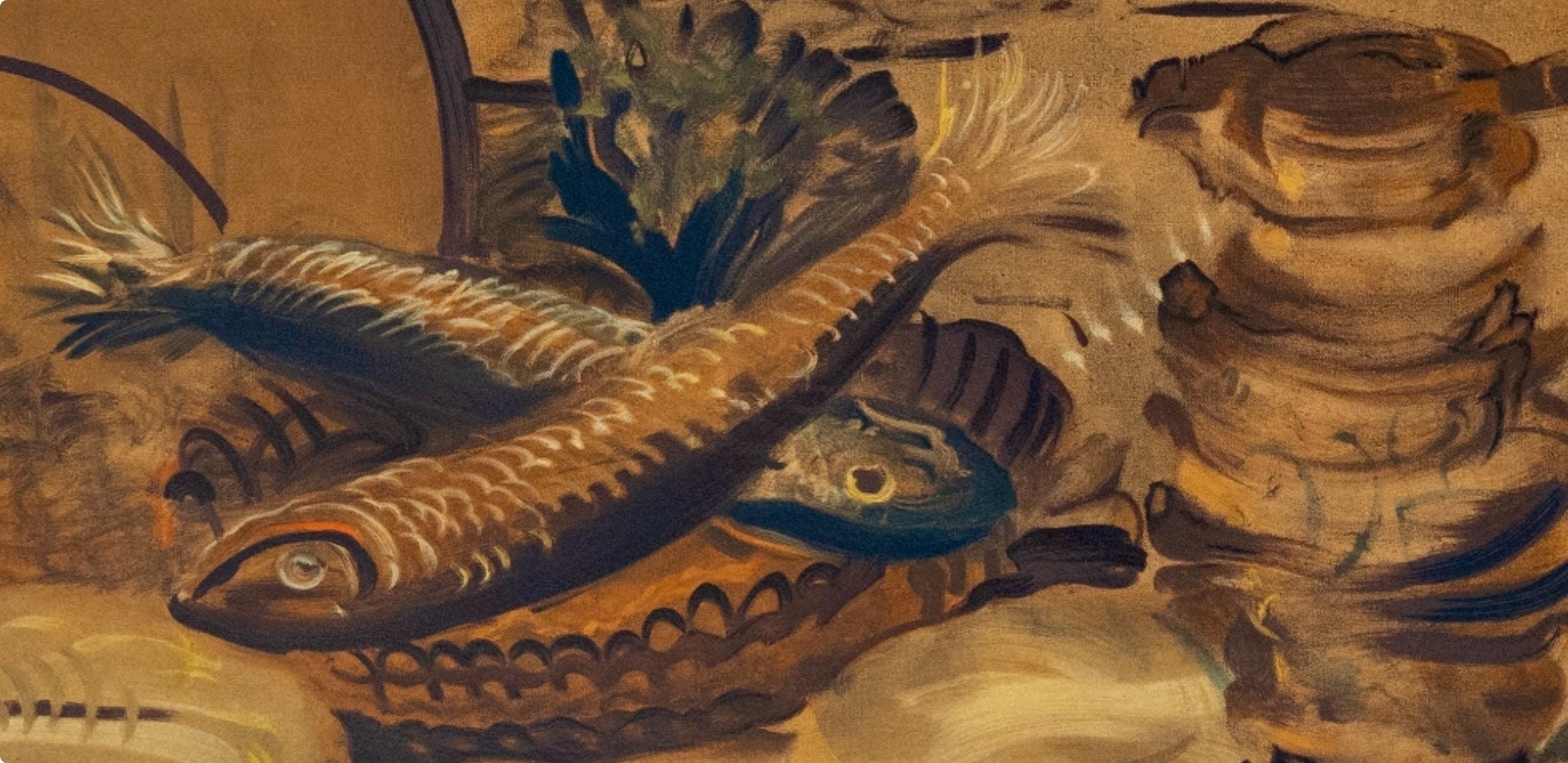 André Derain, Nature morte aux Poissons, André Derain, Collection Pierre Lévy, Limited Edition Lithograph