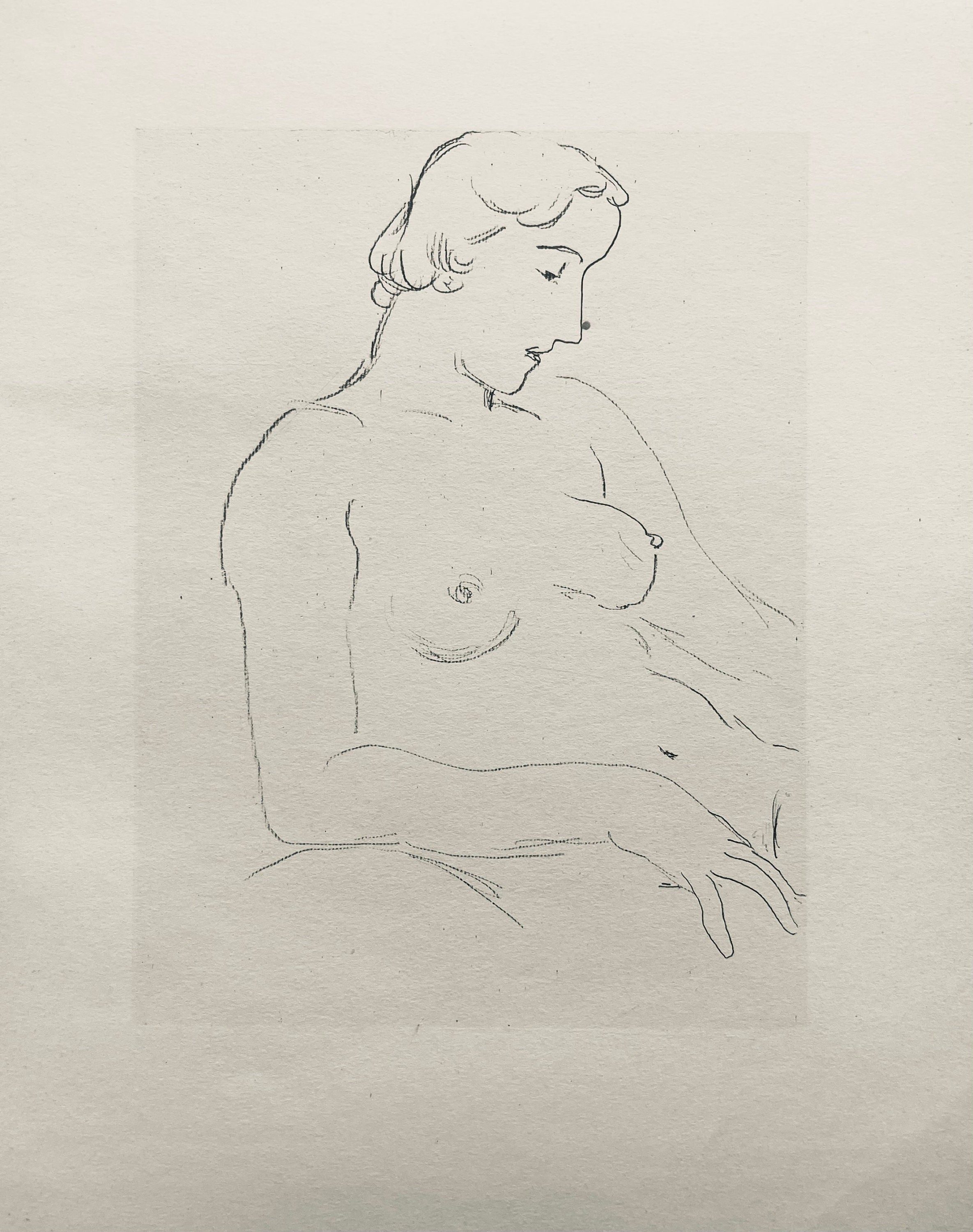 Henri Matisse, Composition (Dutel 3), Dessins de Henri-Matisse, Limited Edition Lithograph