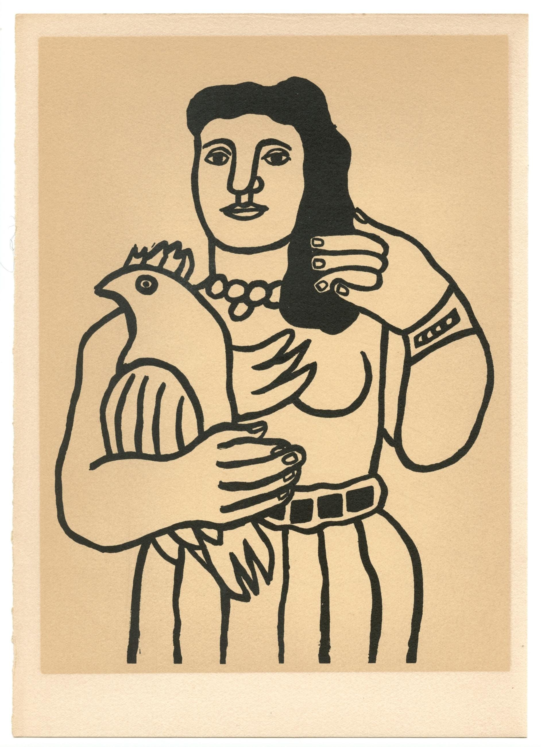 Fernand Léger, Composition, Mon ami Léger, Limited Edition Lithograph