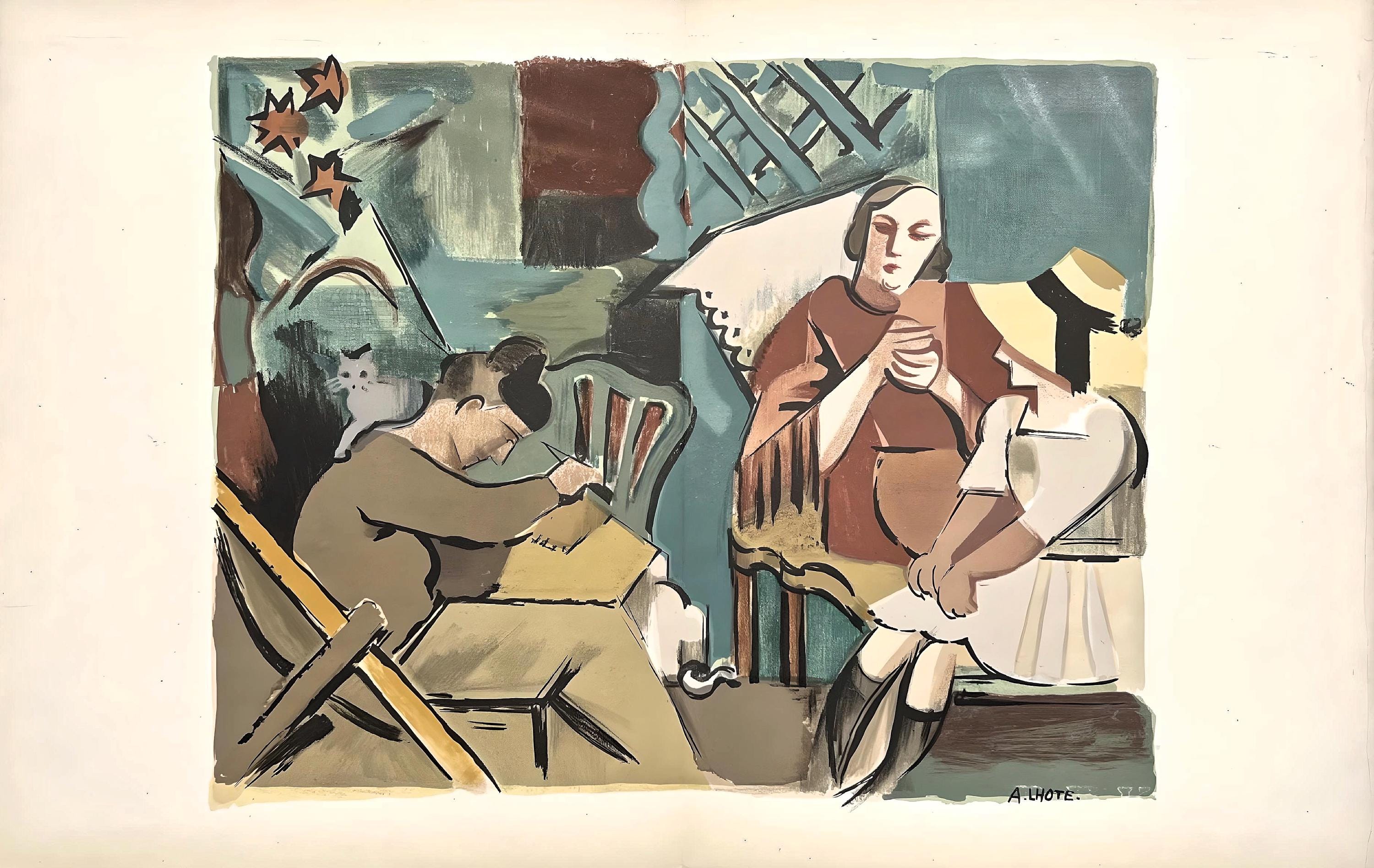André Lhote, Composition, Éloge de André Lhote, Limited Edition Lithograph
