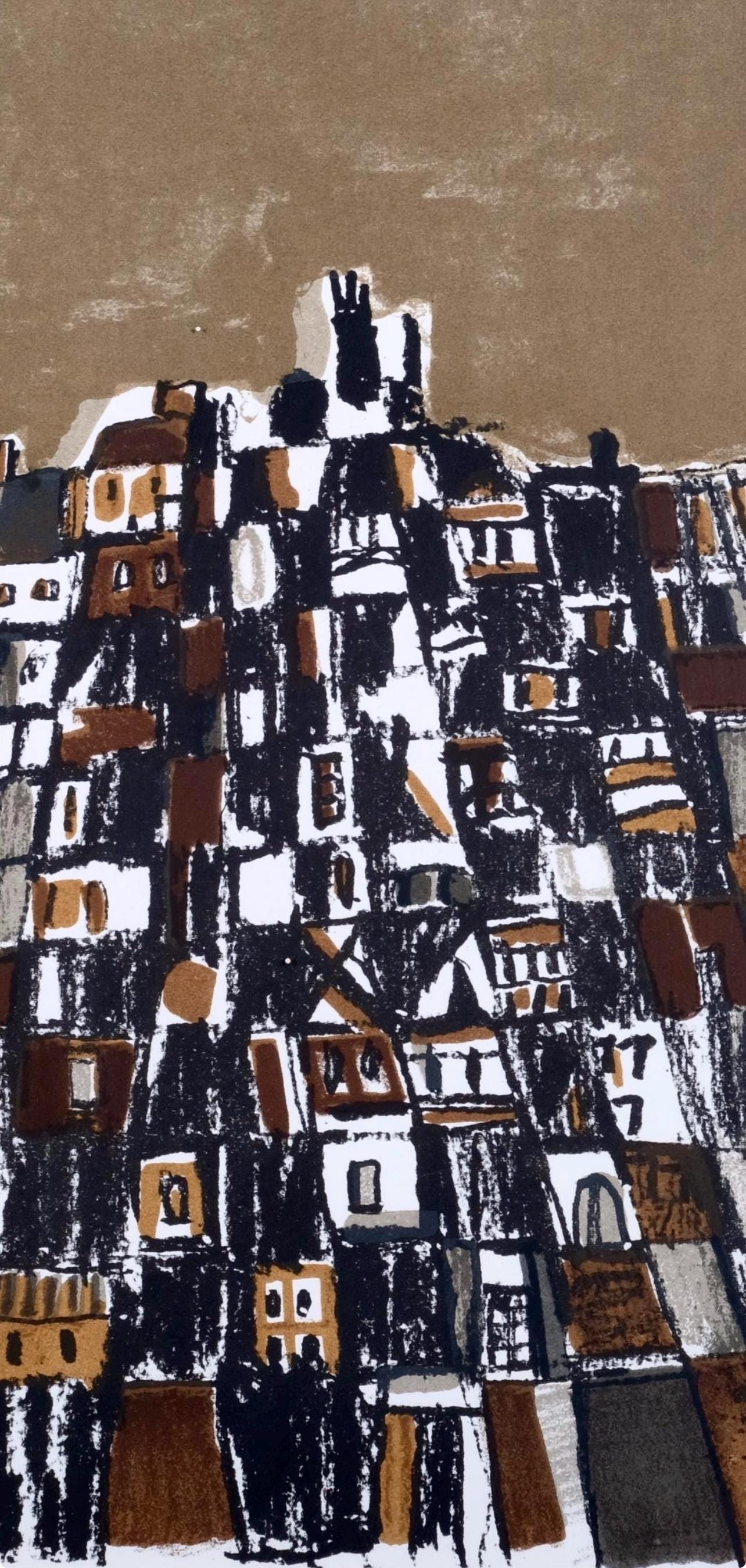 Maria Helena Vieira da Silva, Ville espagnole, XXe siècle, Limited Edition Lithograph