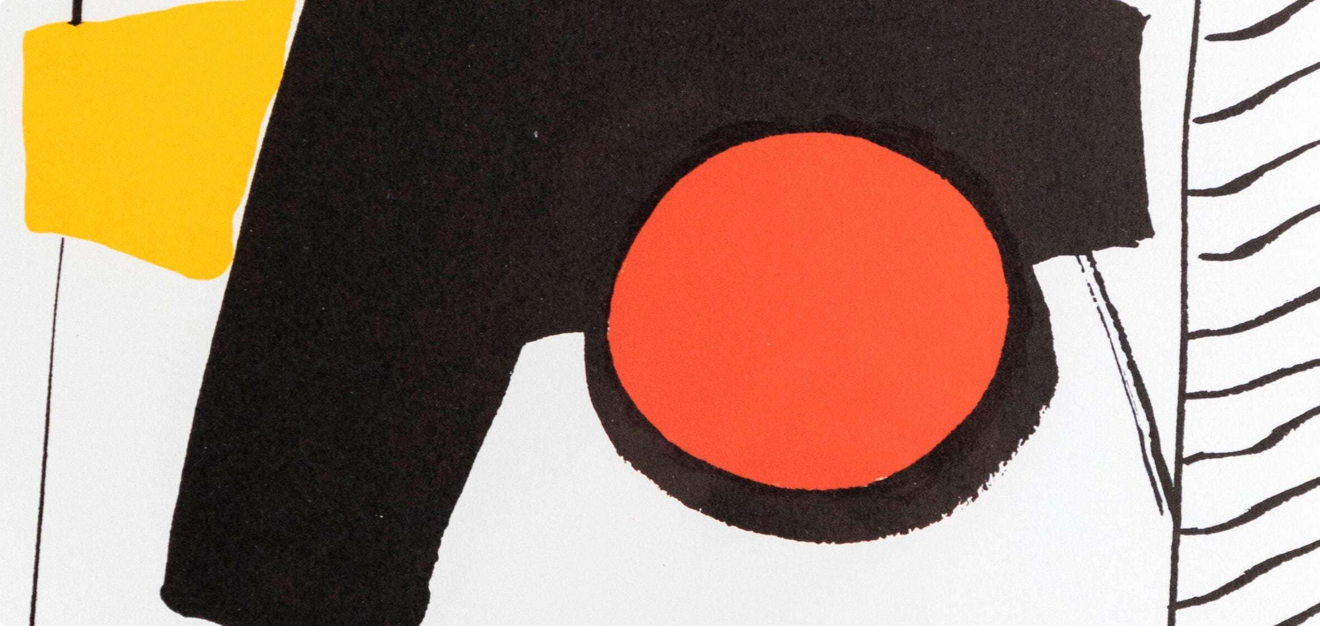 Alexander Calder, Composition, Derrière le miroir, Limited Edition Lithograph