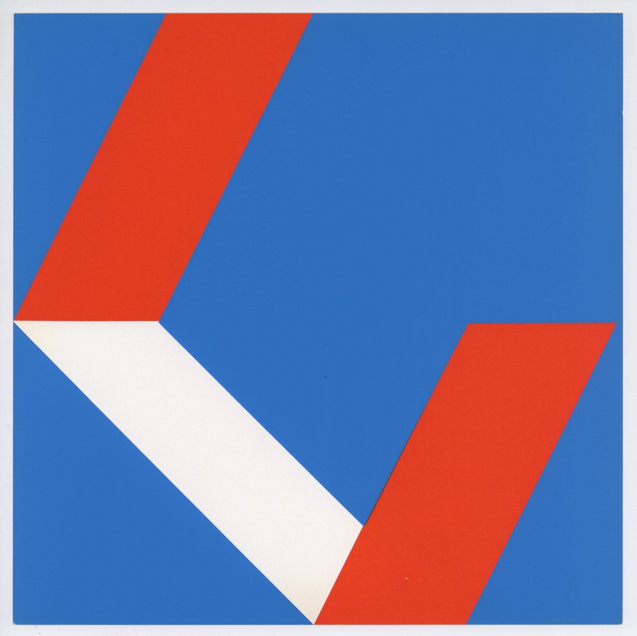 Bob Bonies, Composition, Vormen van de Kleur, Limited Edition Silkscreen