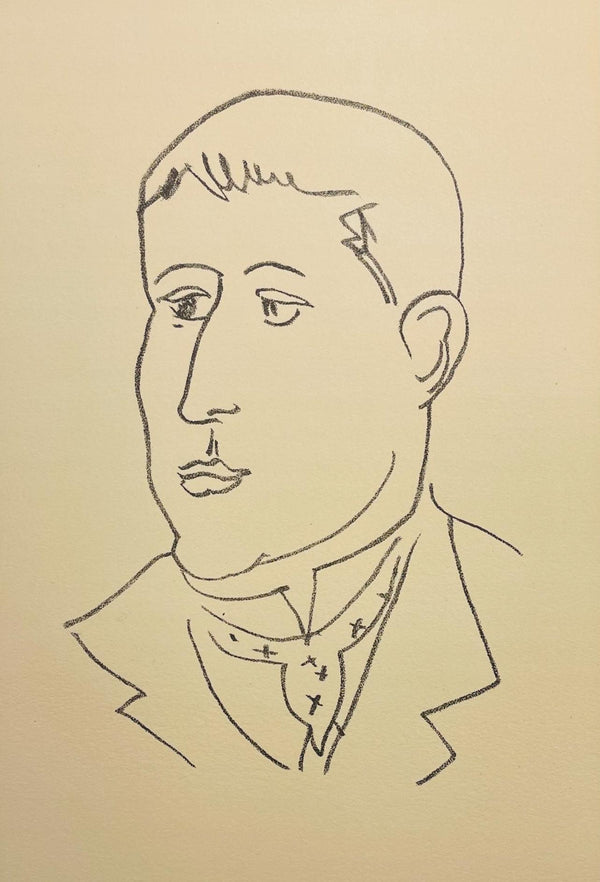 Henri Matisse, Composition (Duthuit 31), Apollinaire, Limited Edition Lithograph