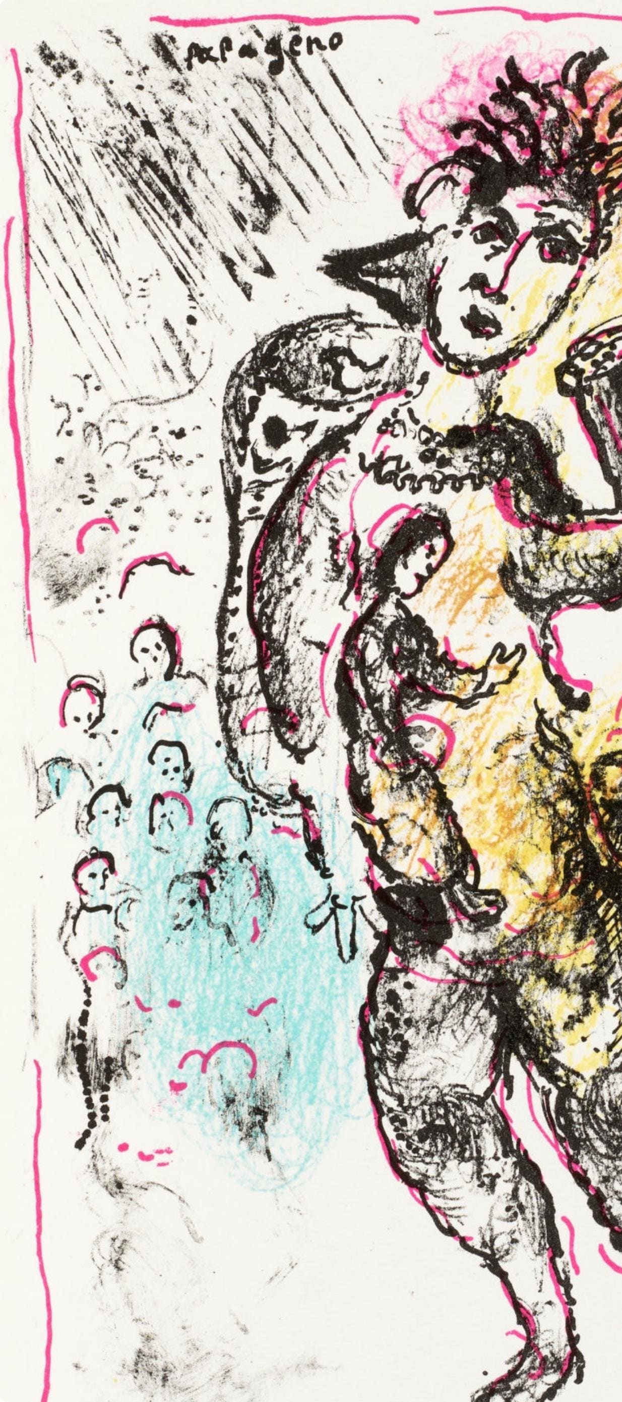 Marc Chagall, Composition (Mourlot 668-677), La Féerie et Le Royaume, Limited Edition Lithograph
