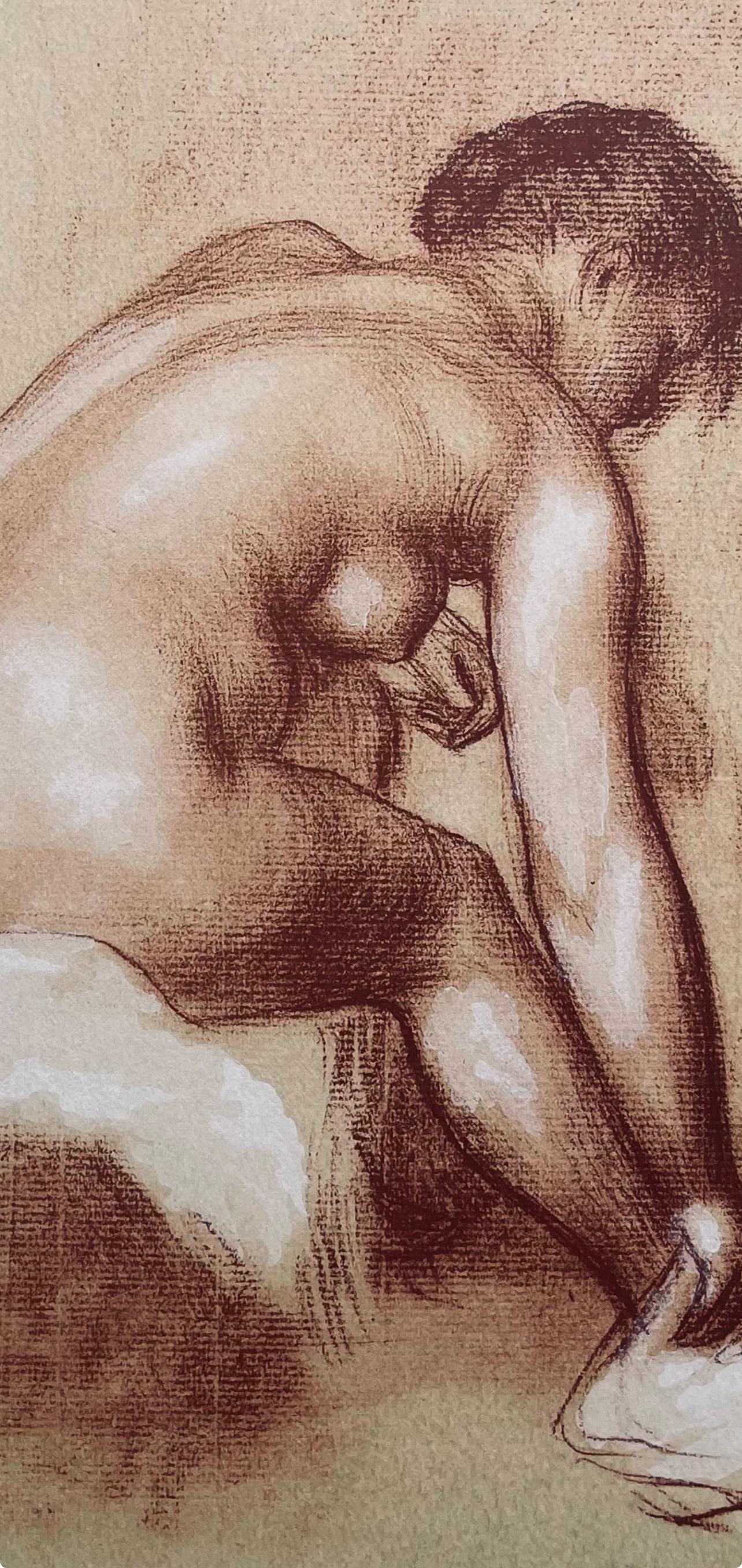 Pierre-Auguste Renoir, Composition, Seize Aquarelles et Sanguines de Renoir, Limited Edition Lithograph